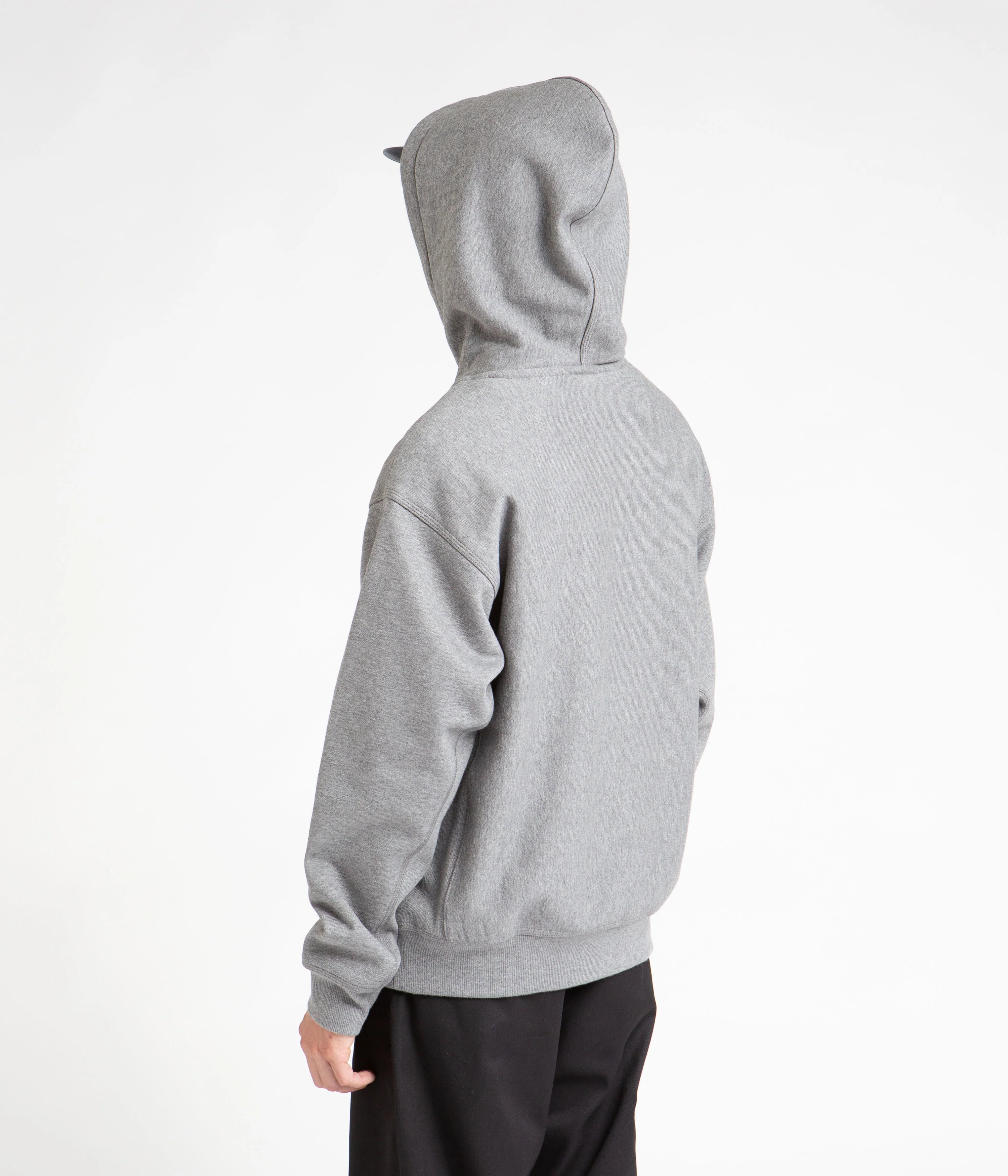 Carhartt American Script Hoodie - Dark Grey Heather - Image 4
