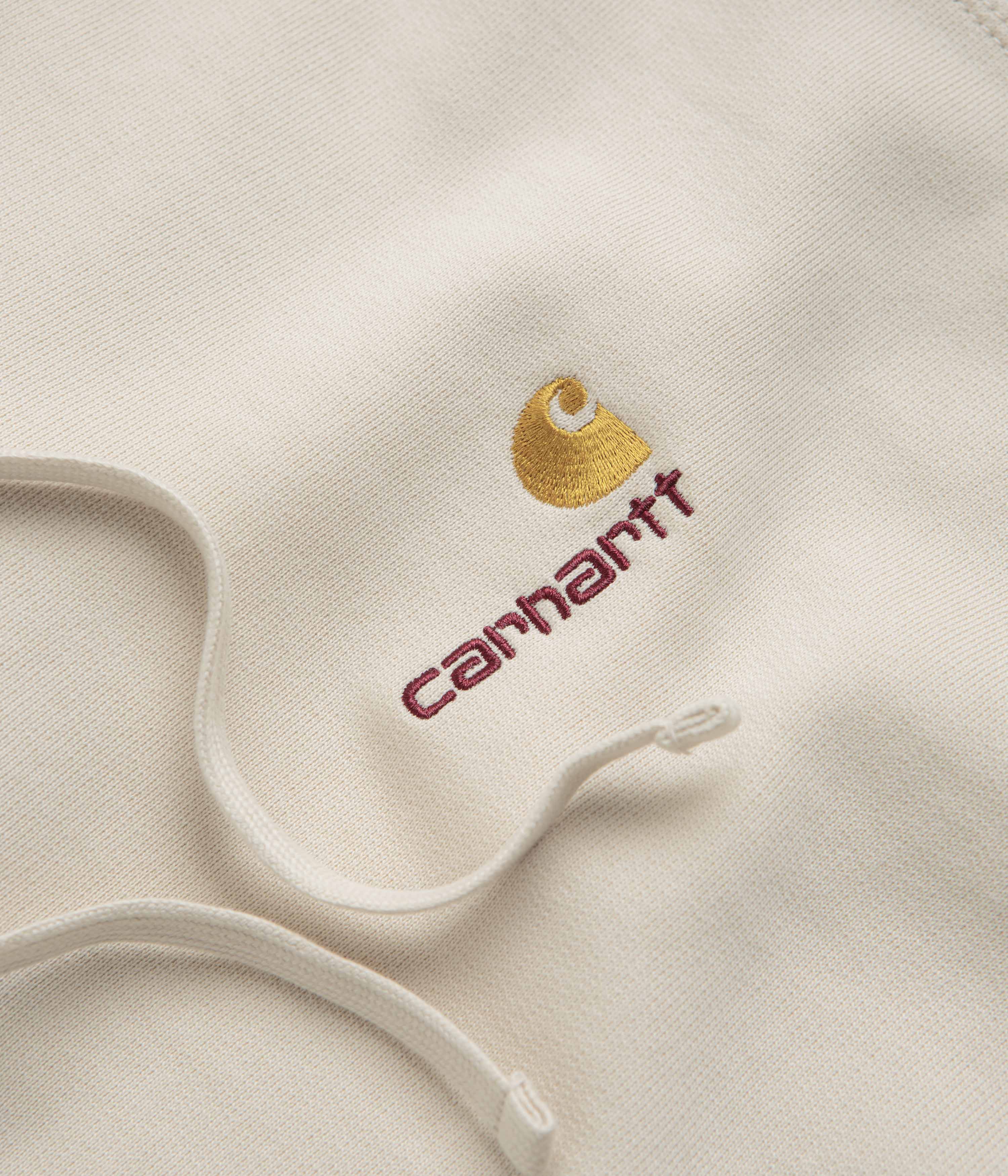 Carhartt American Script Hoodie - Moonbeam - Image 3