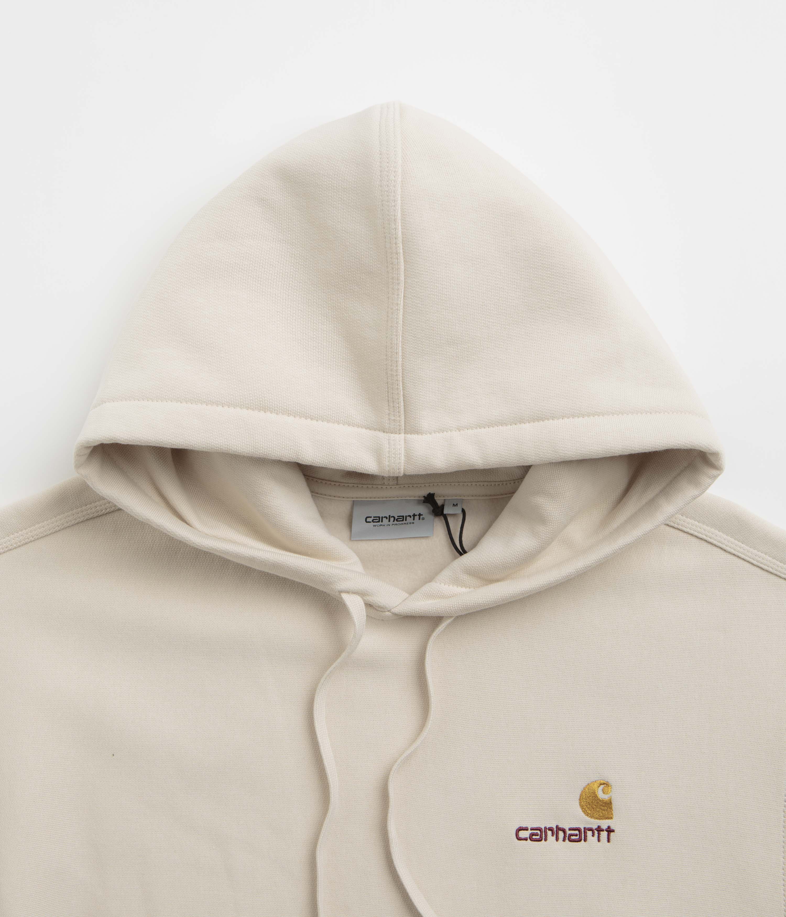 Carhartt American Script Hoodie - Moonbeam - Image 4