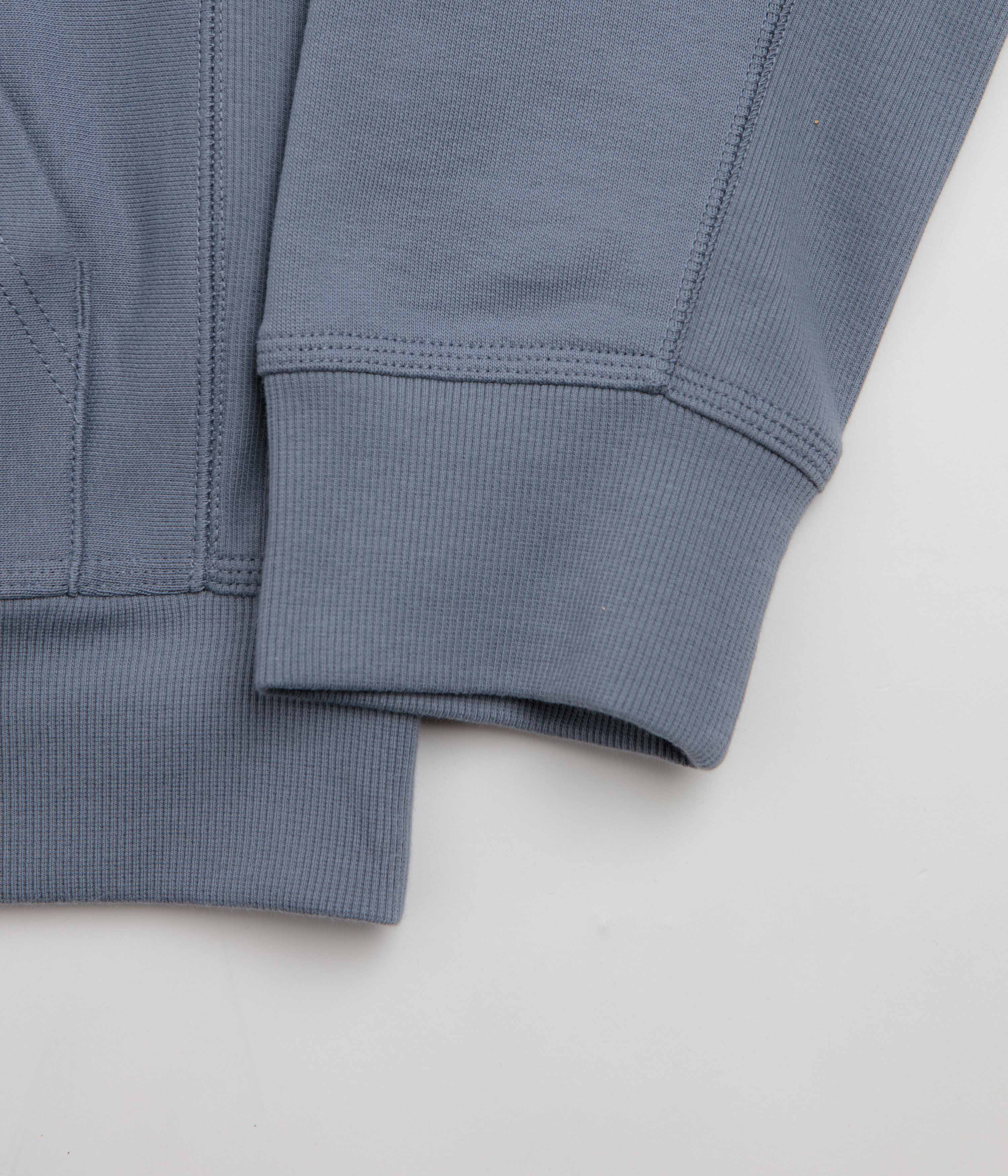Carhartt American Script Hoodie - Shady Blue - Image 4