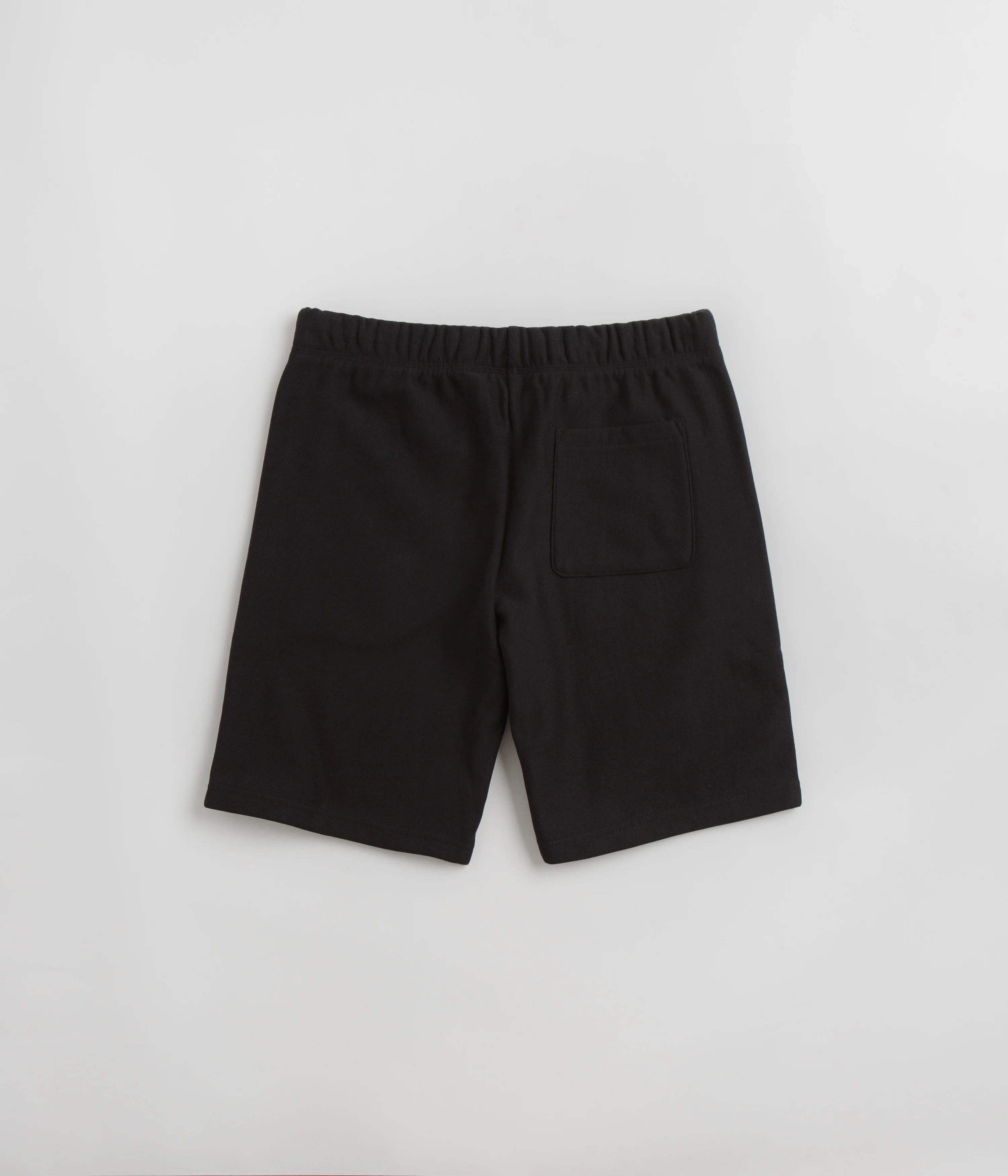 Carhartt American Script Sweat Shorts - Black - Image 3