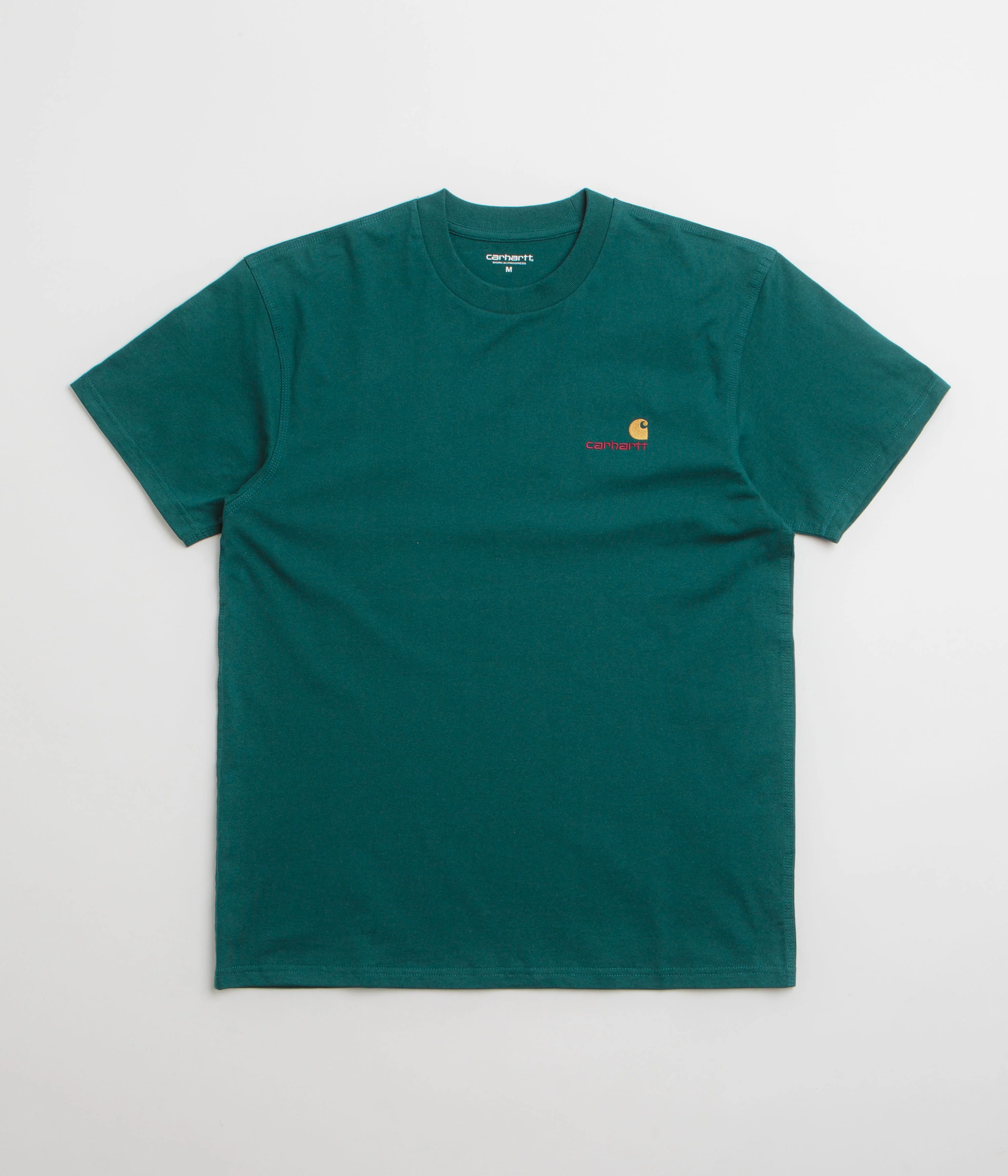 Carhartt American Script T-Shirt - Malachite