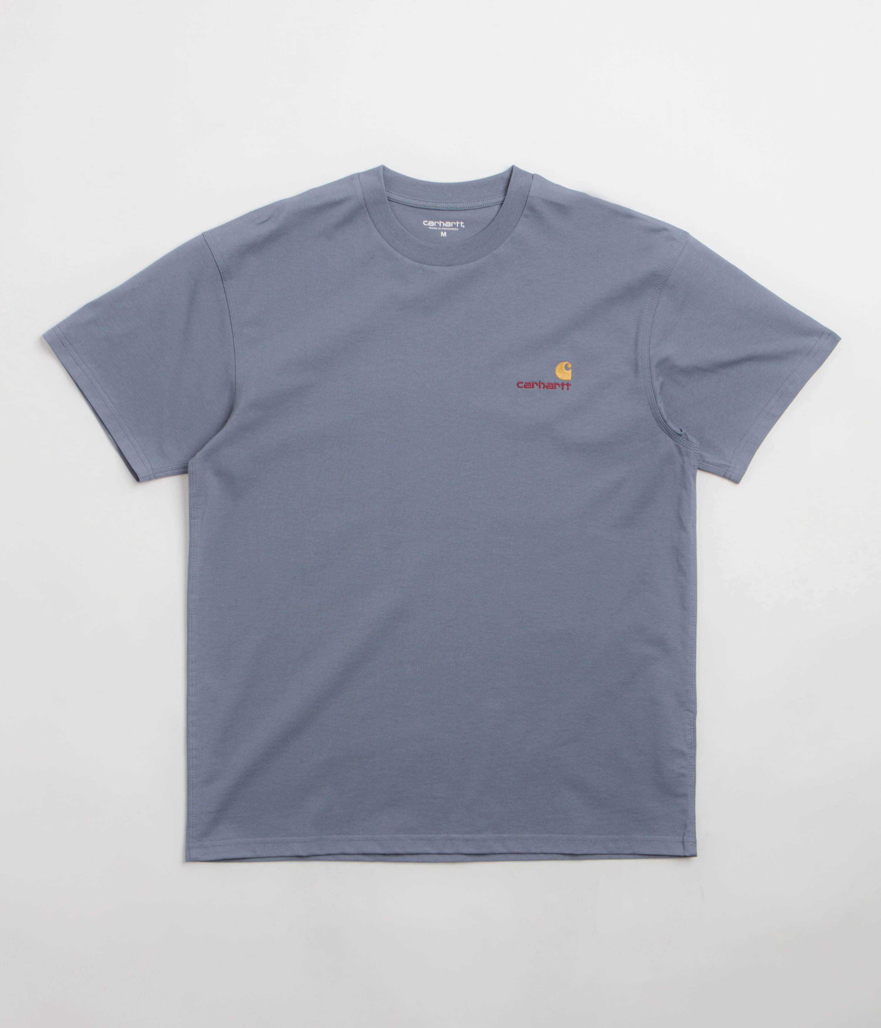 Carhartt American Script T-Shirt - Shady Blue