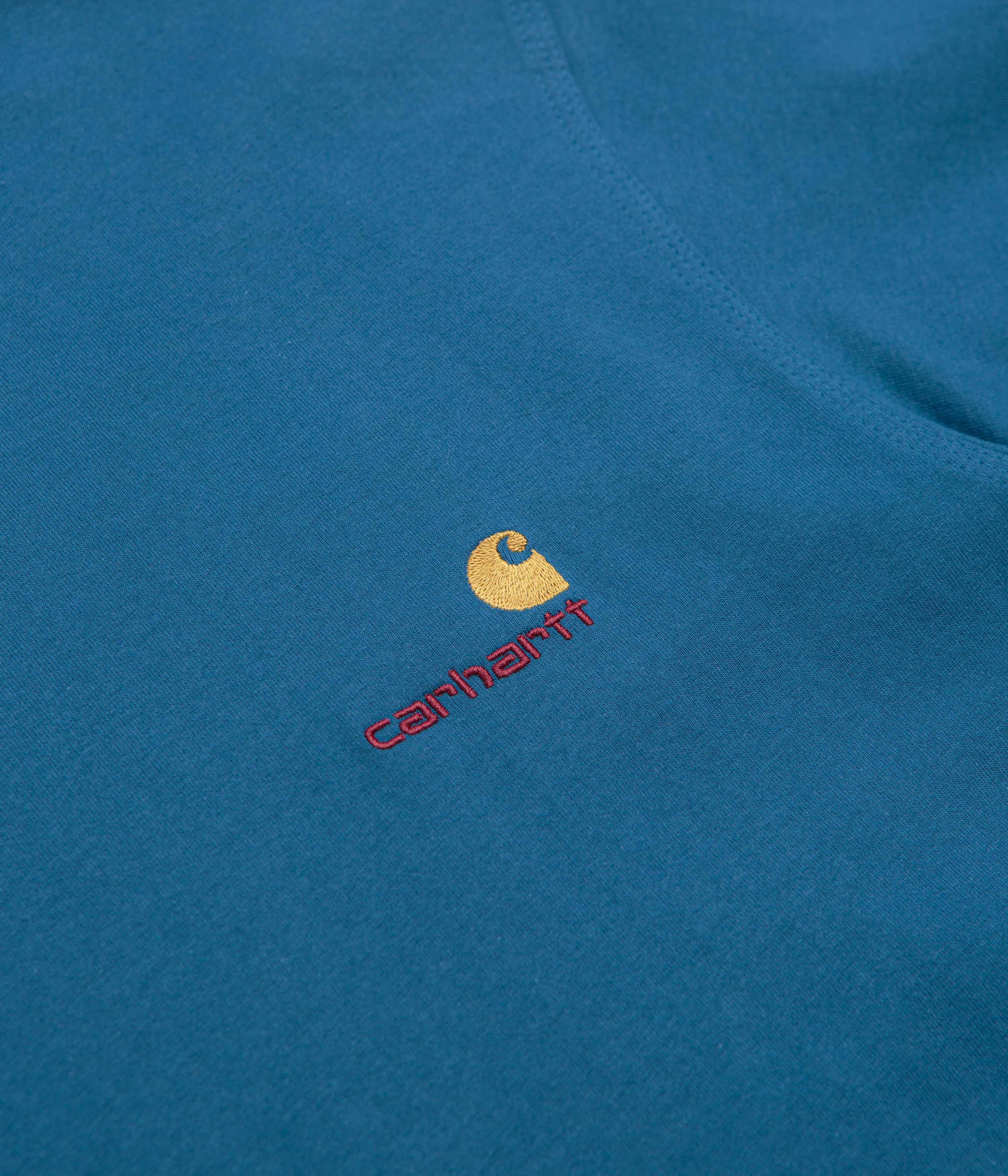 Carhartt American Script T-Shirt - Sodalite - Image 3