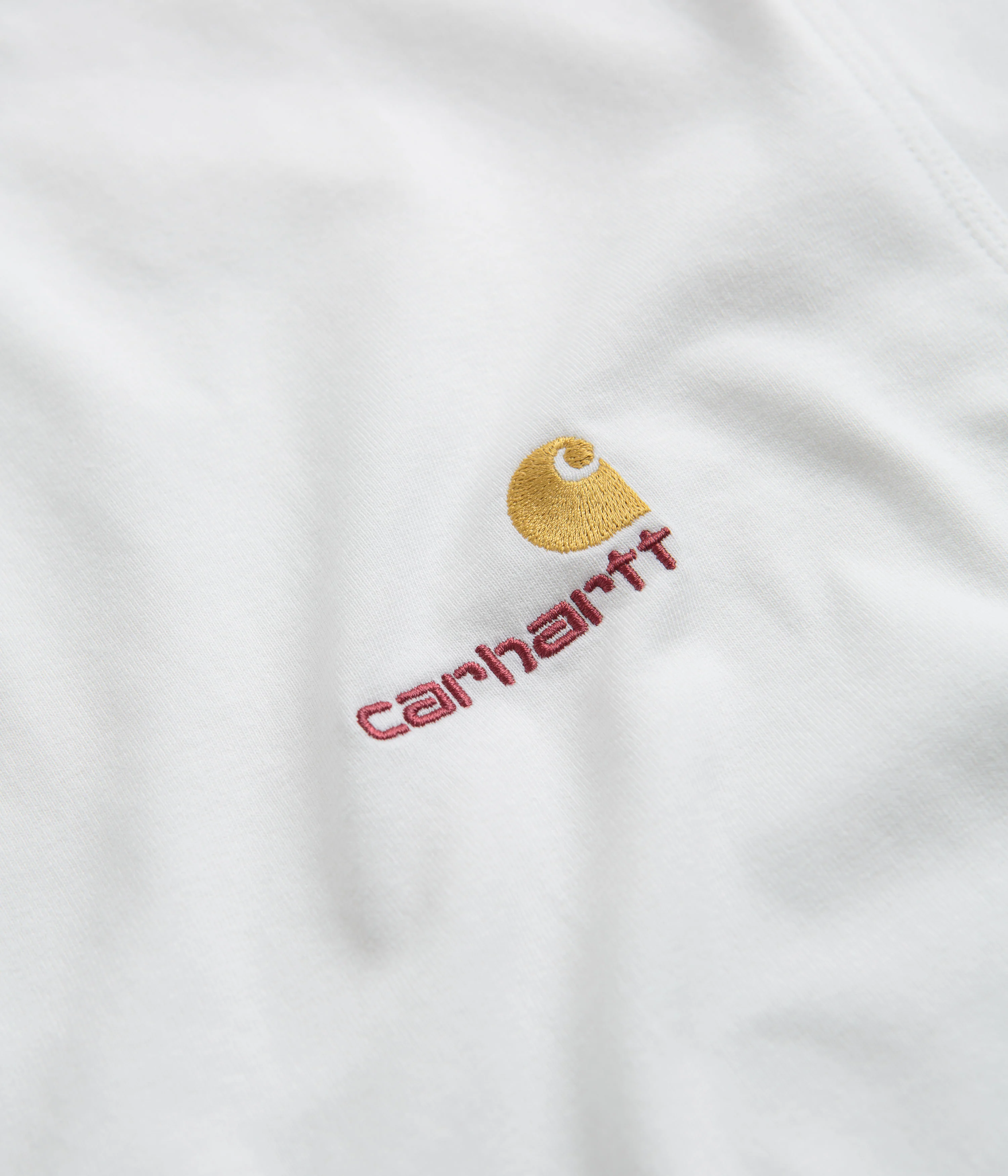 Carhartt American Script T-Shirt - White - Image 2