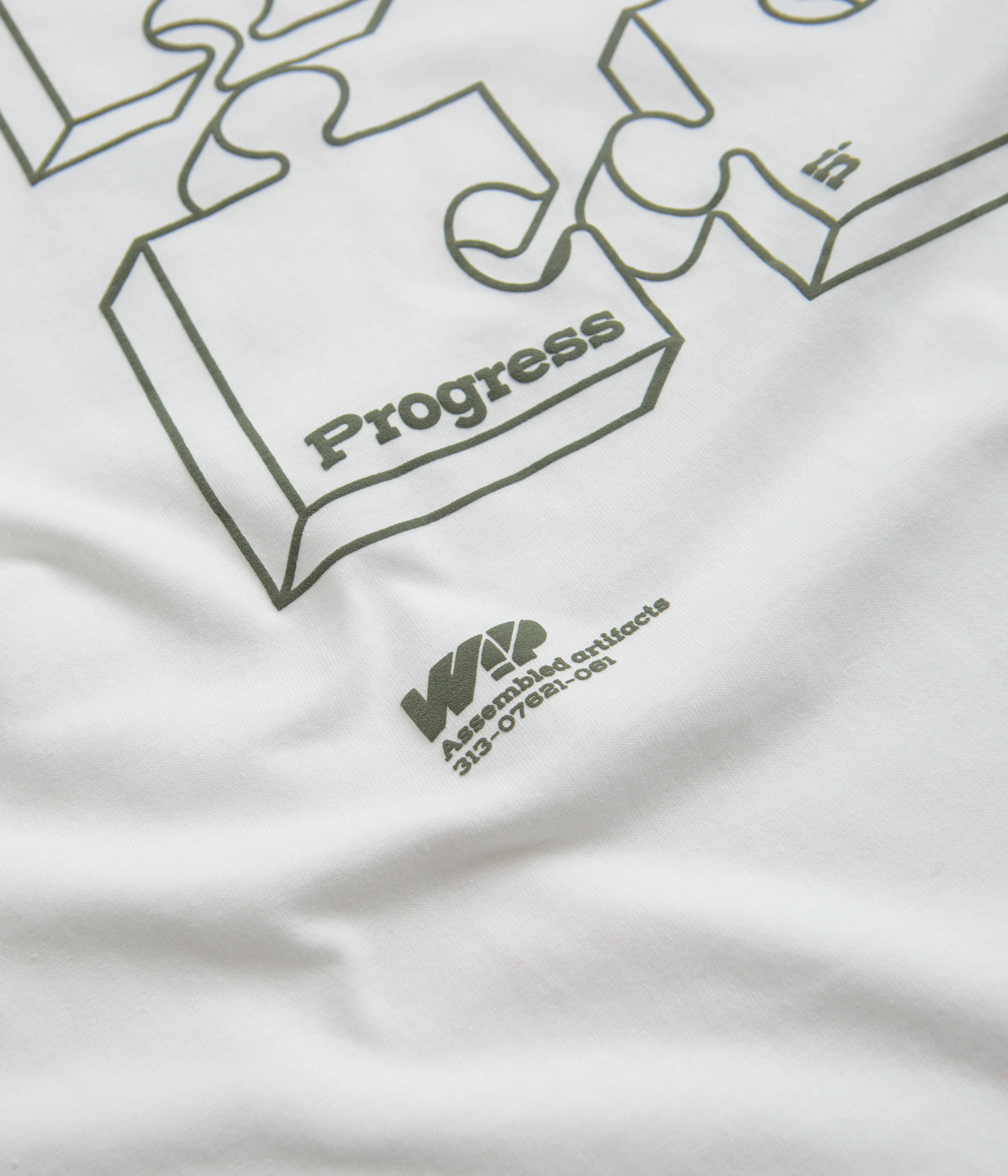 Carhartt Assemble T-Shirt - White / Smoke Green - Image 5