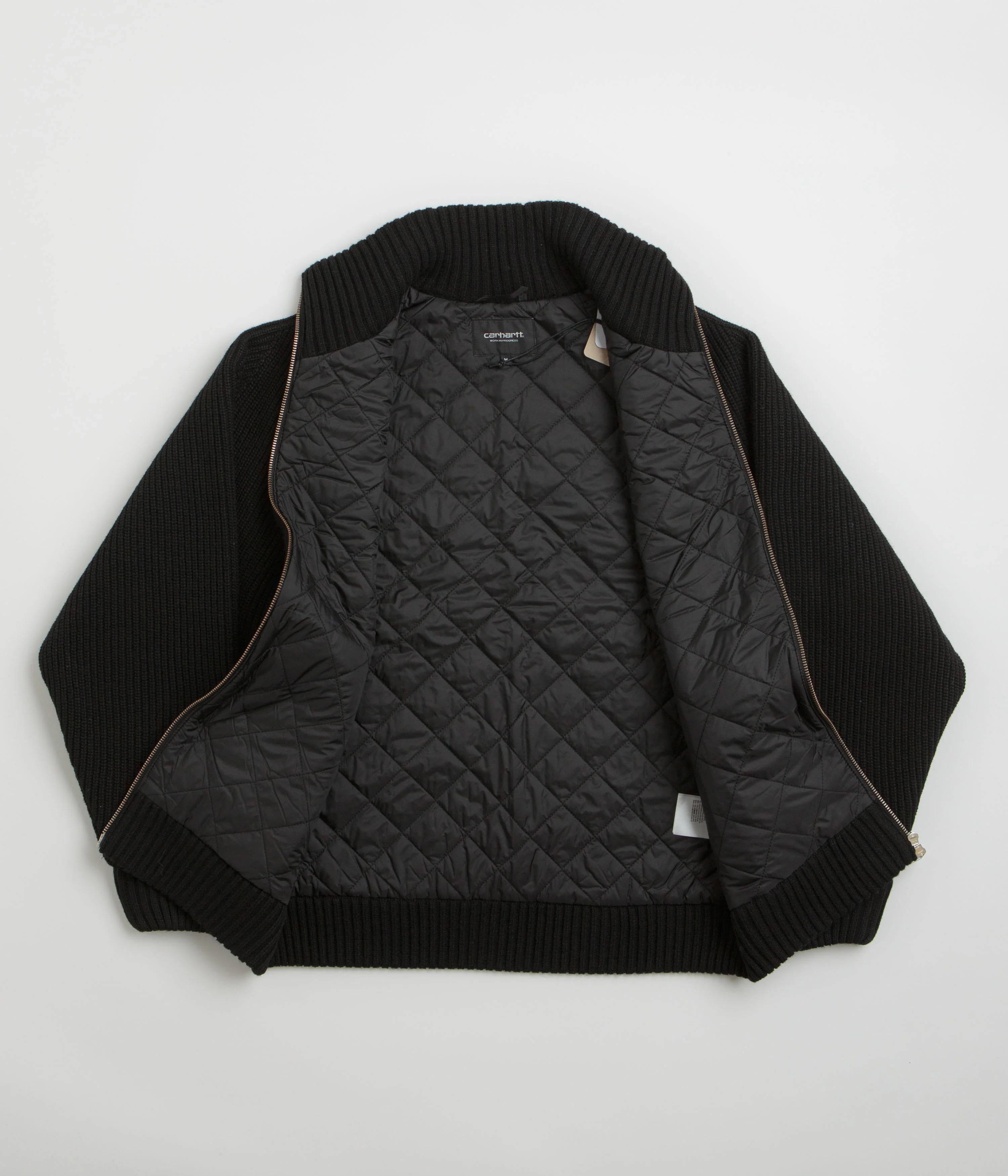 Carhartt Banley Sweater Jacket - Black - Image 2