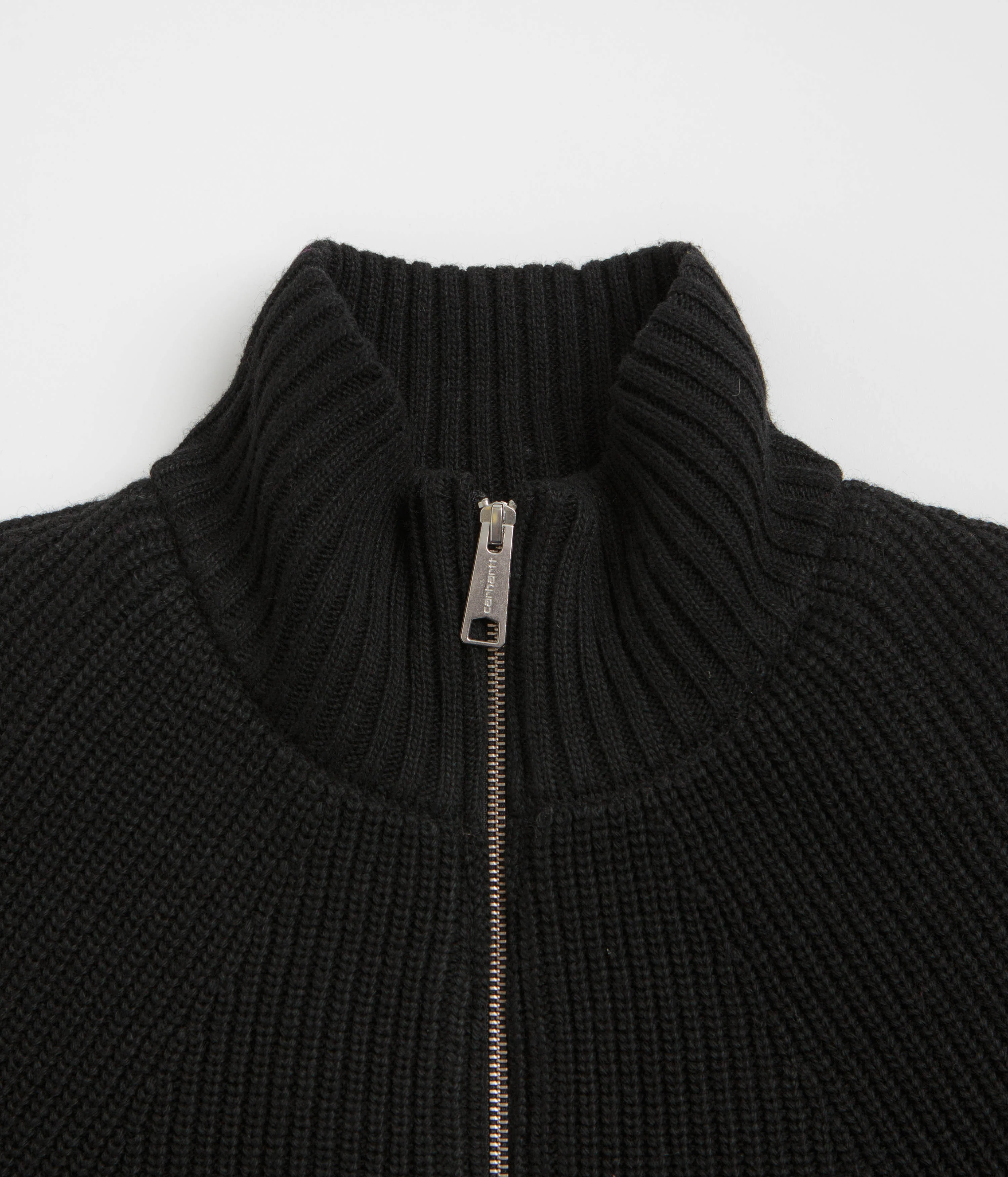 Carhartt Banley Sweater Jacket - Black - Image 3