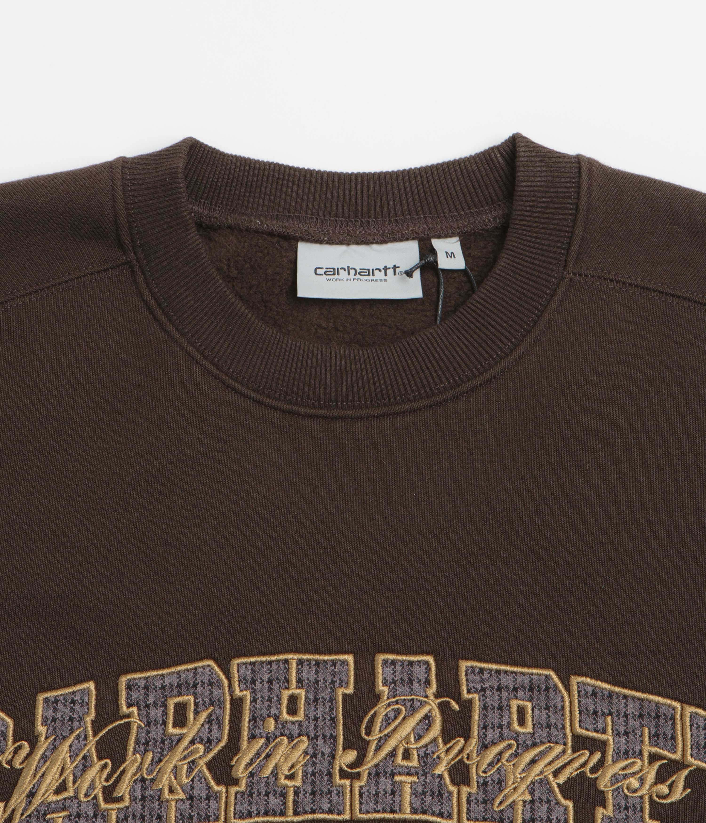 Carhartt Big School Crewneck Sweatshirt - Tobacco - Image 2