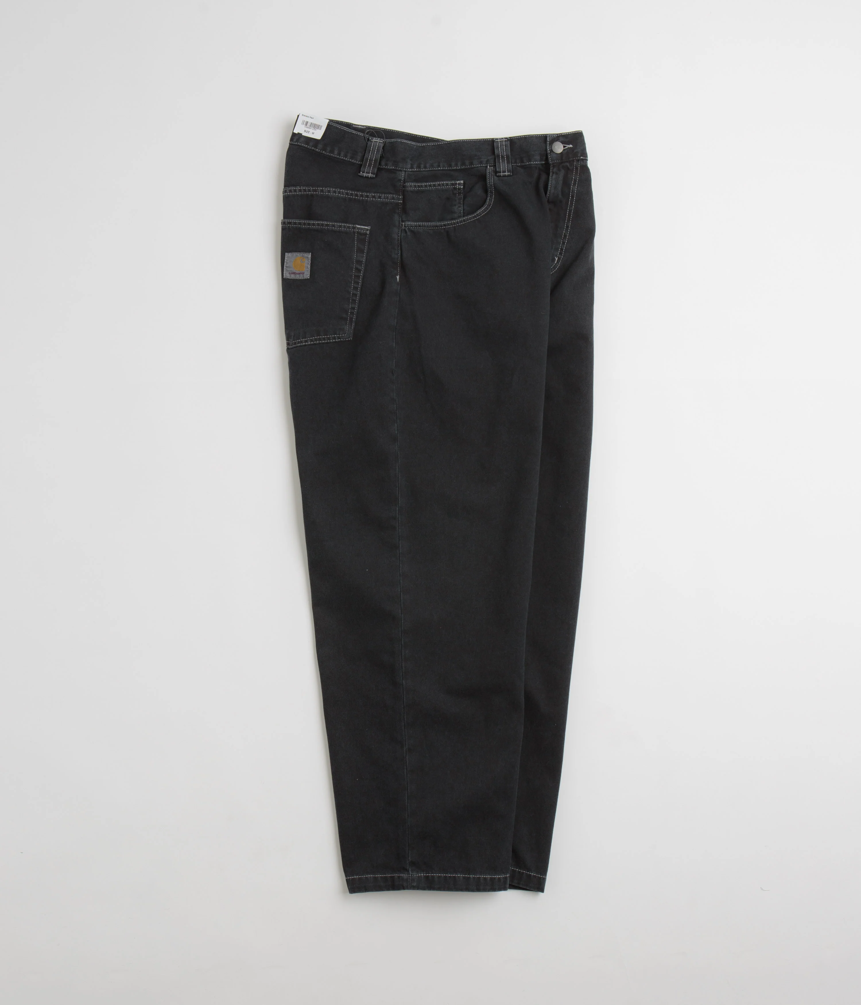Carhartt Brandon Pants - Black Stone Dyed - Image 2