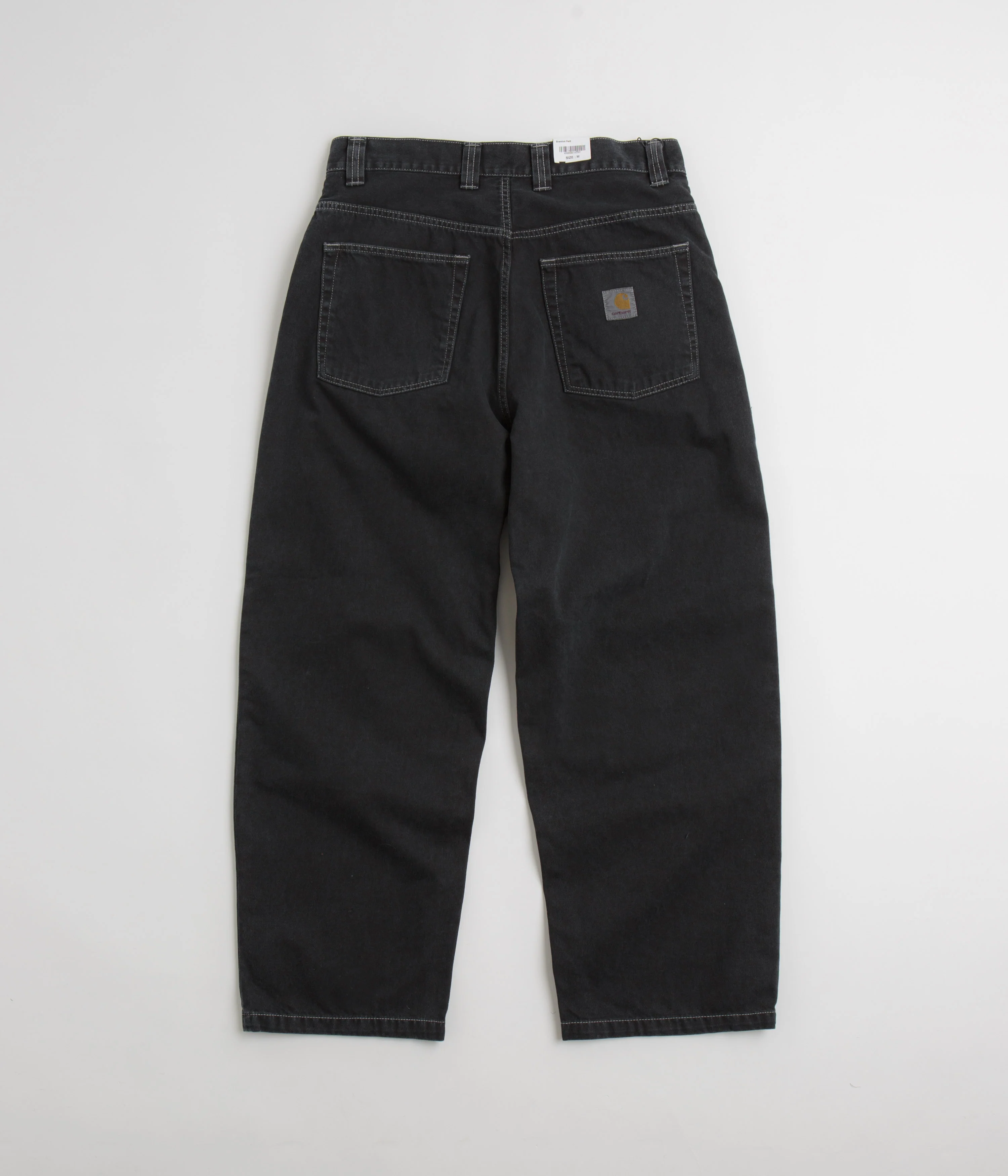Carhartt Brandon Pants - Black Stone Dyed - Image 3