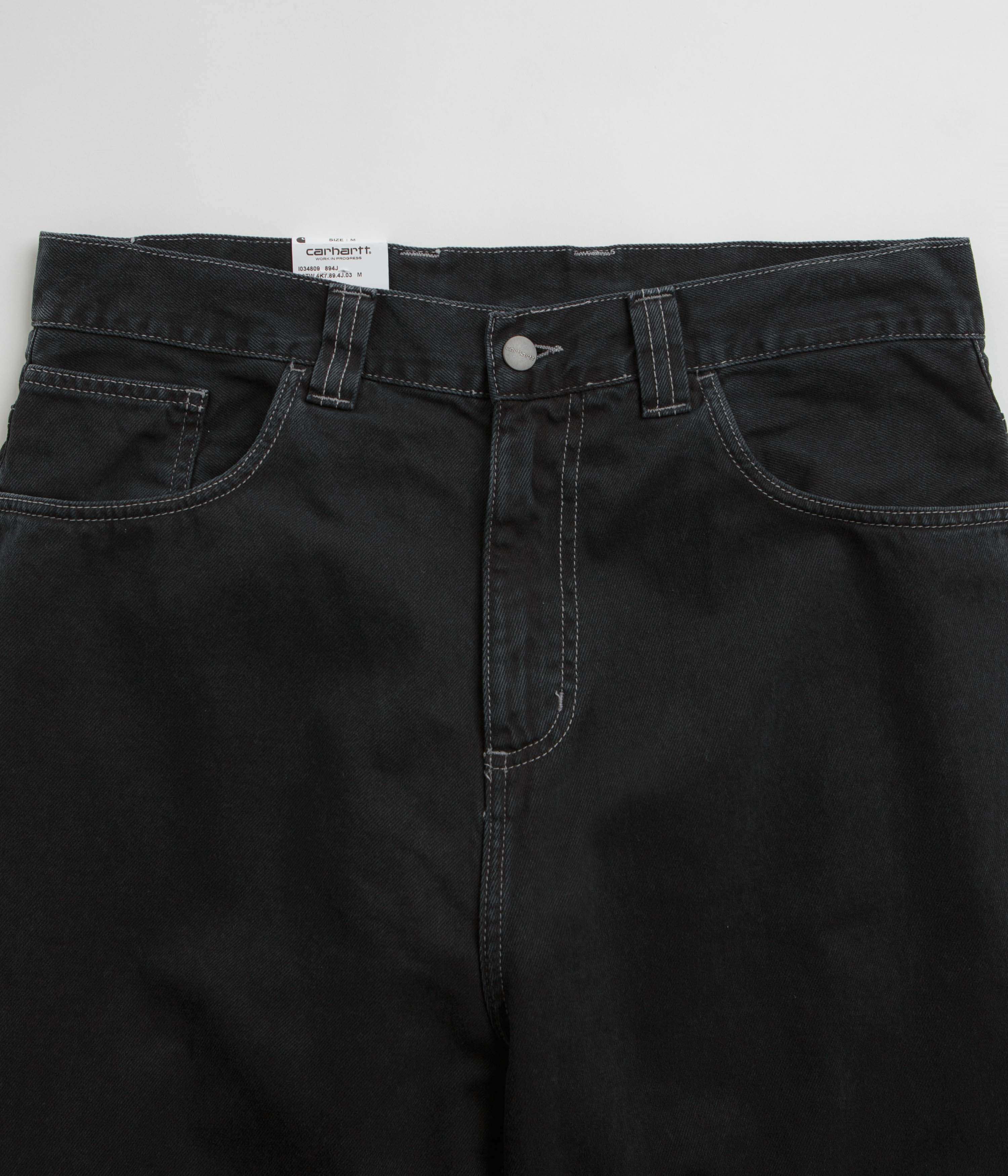 Carhartt Brandon Pants - Black Stone Dyed - Image 4
