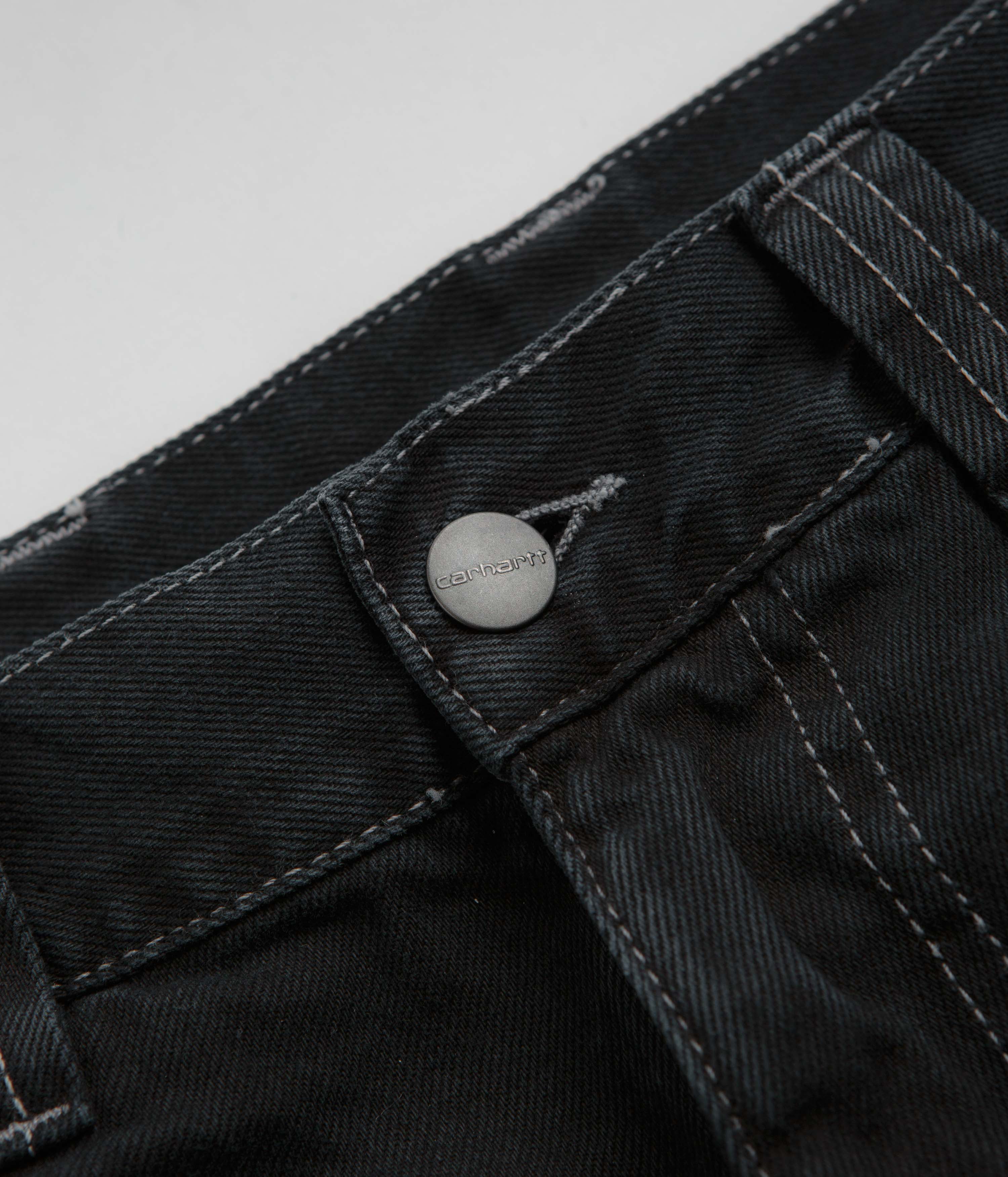 Carhartt Brandon Pants - Black Stone Dyed - Image 7