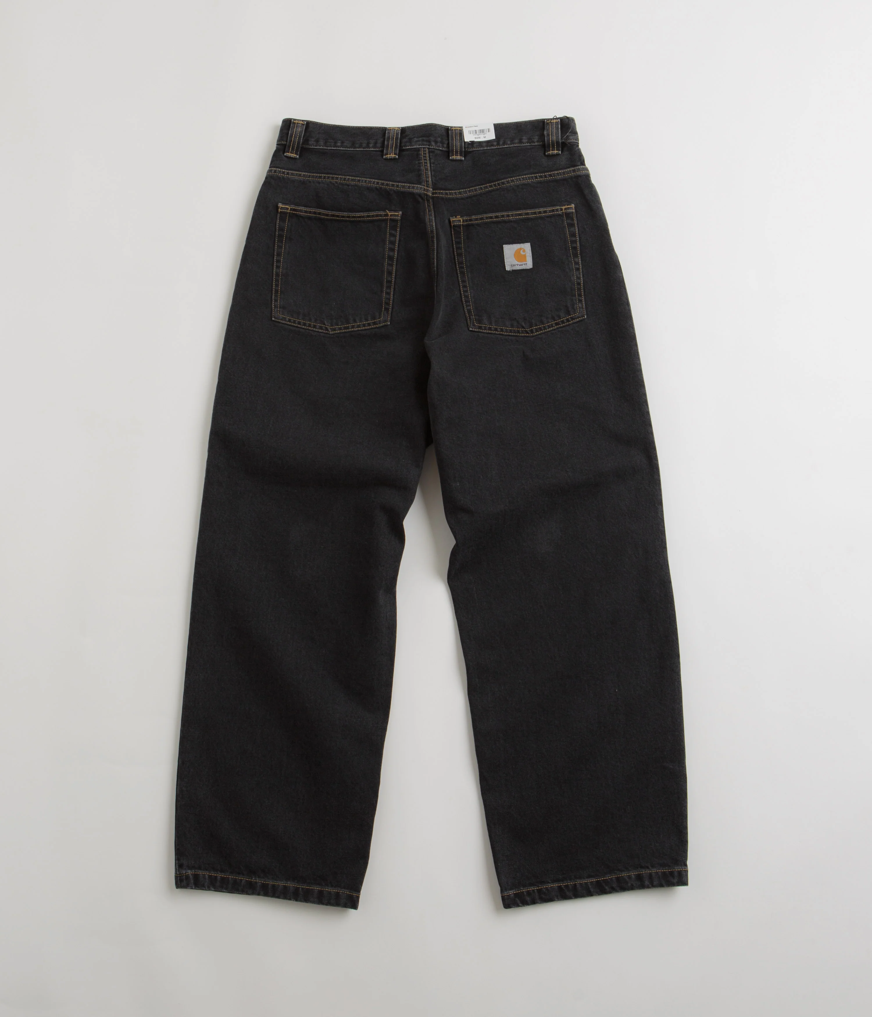 Carhartt Brandon Pants - Black Stone Wash - Image 3
