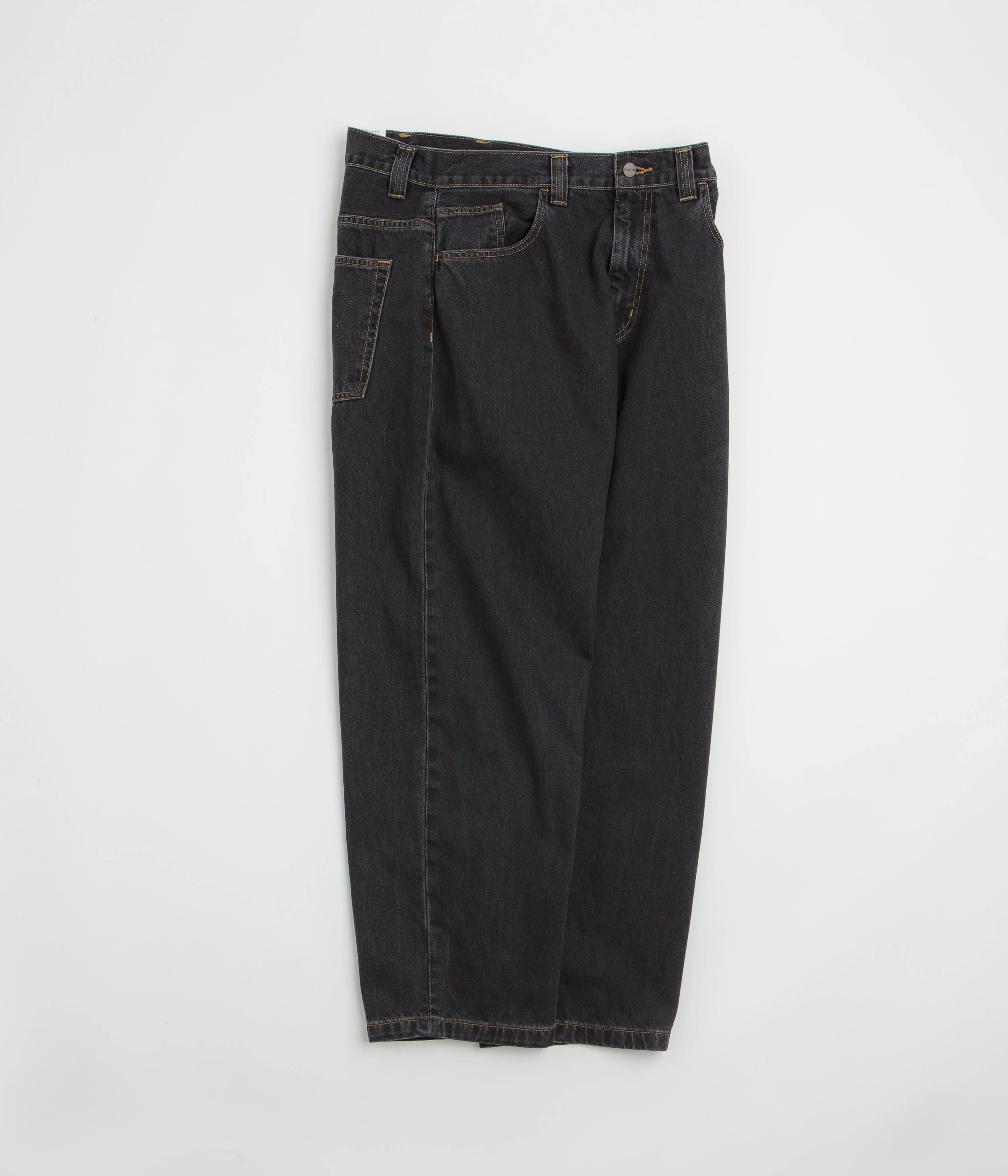 Carhartt Brandon Pants - Black Stone Washed - Image 2