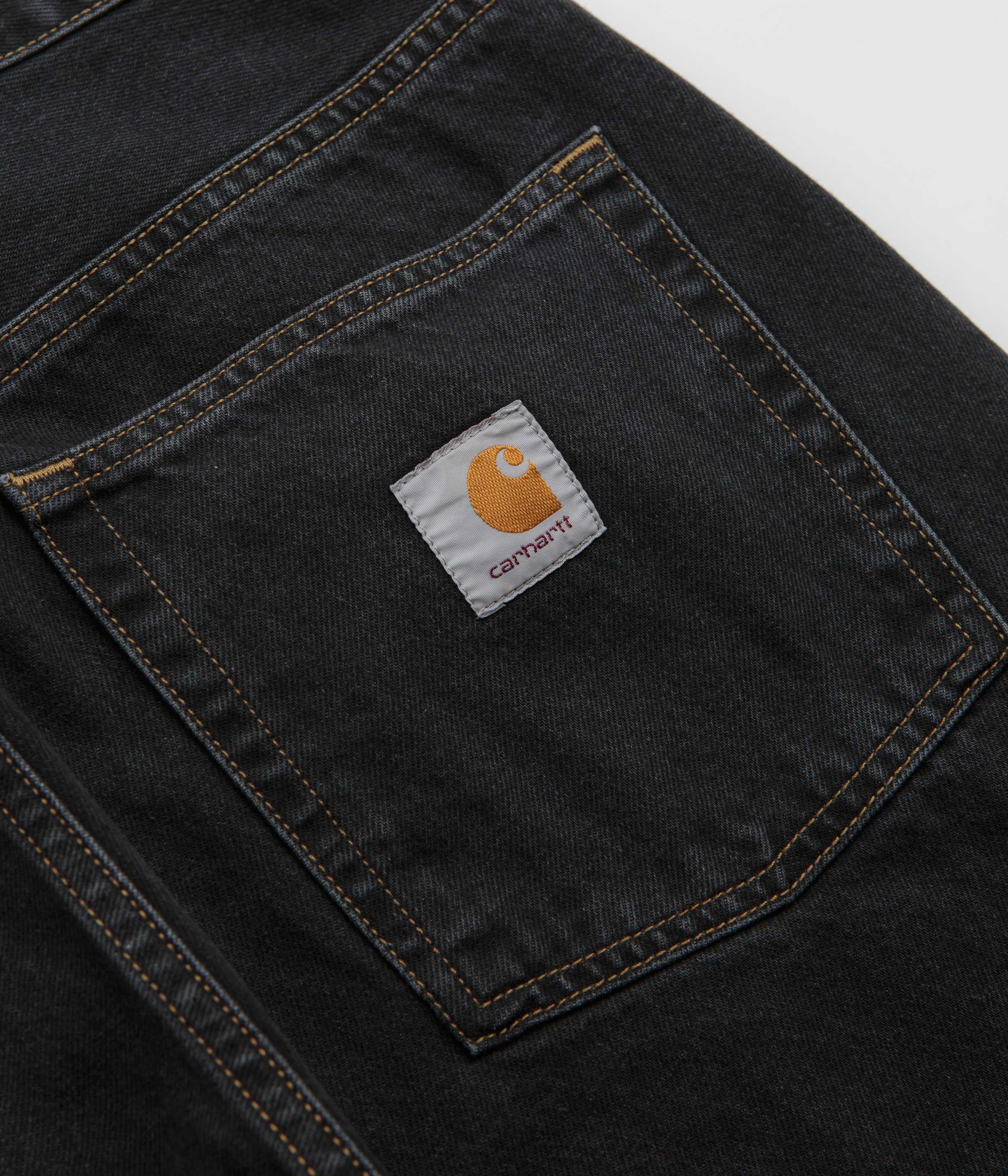 Carhartt Brandon Pants - Black Stone Washed - Image 8
