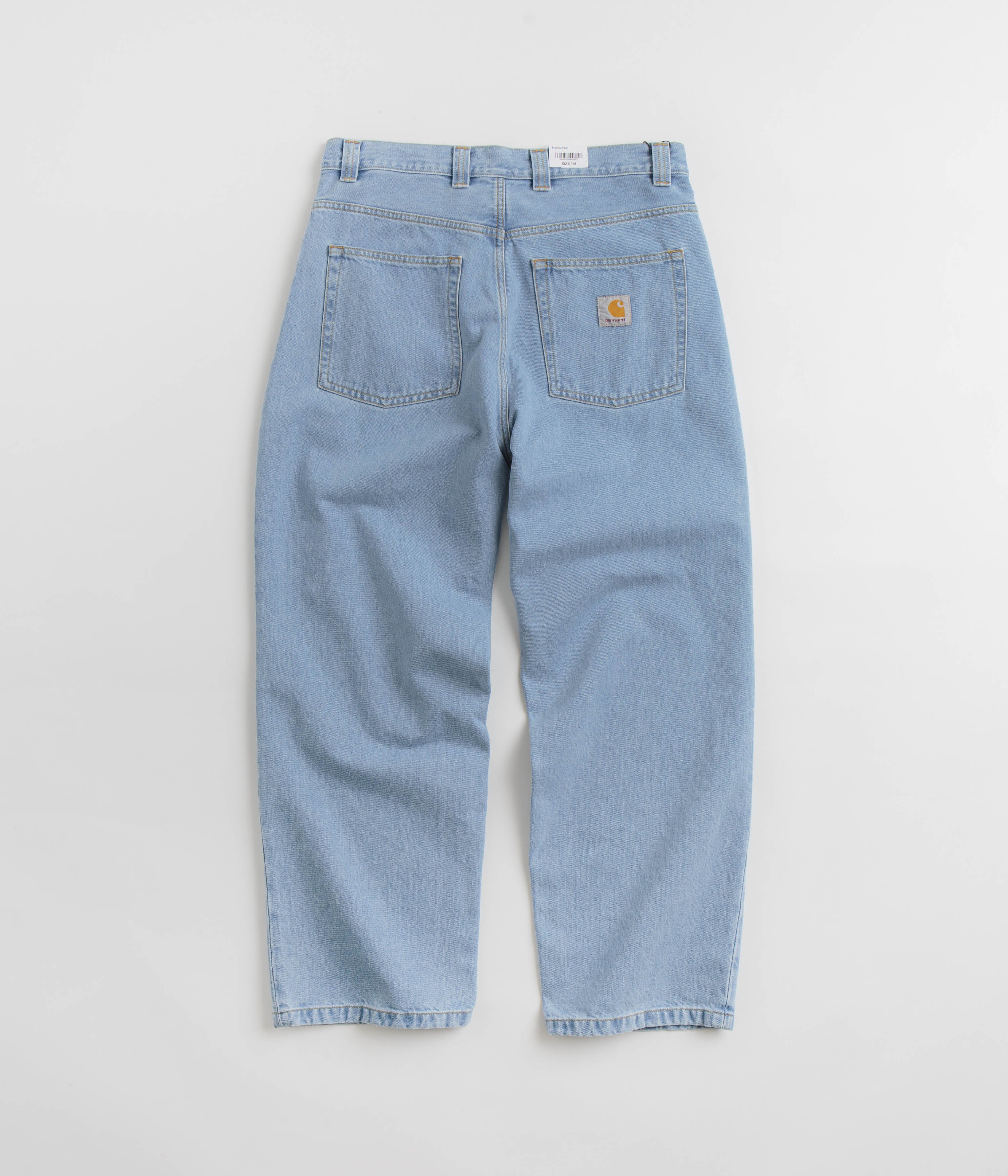 Carhartt Brandon Pants - Blue Heavy Stone Bleach - Image 3