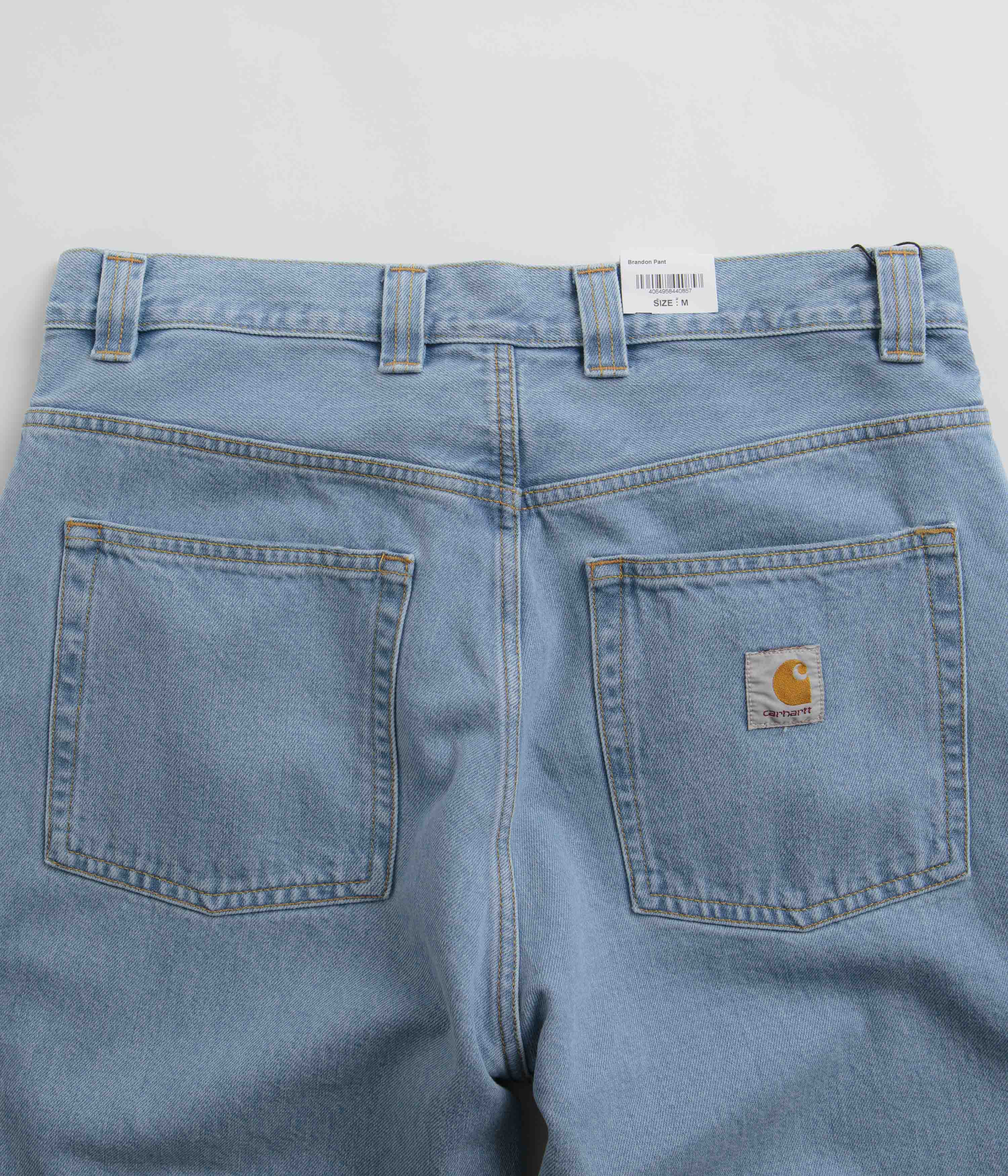 Carhartt Brandon Pants - Blue Heavy Stone Bleach - Image 6
