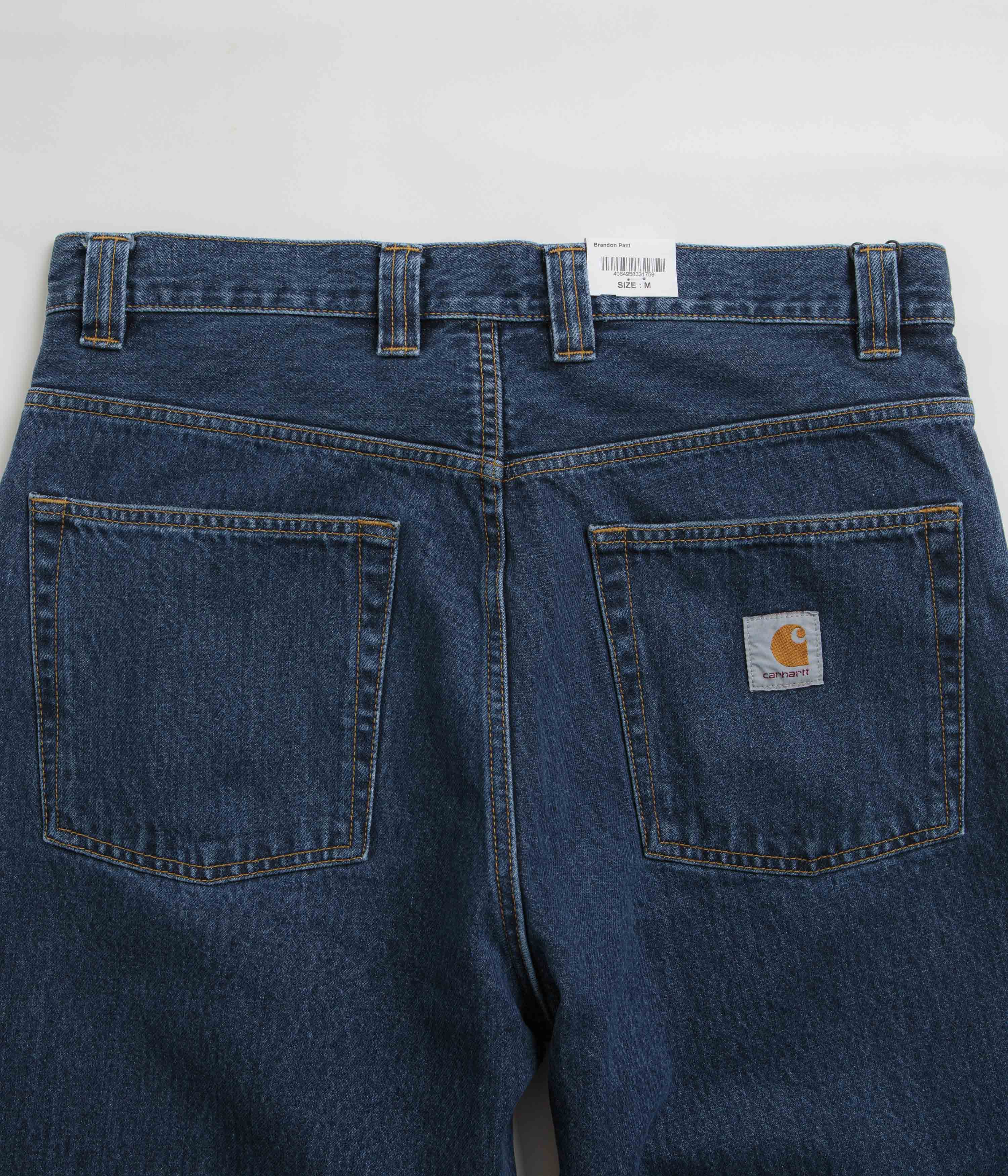 Carhartt Brandon Pants - Blue Stone Wash - Image 6