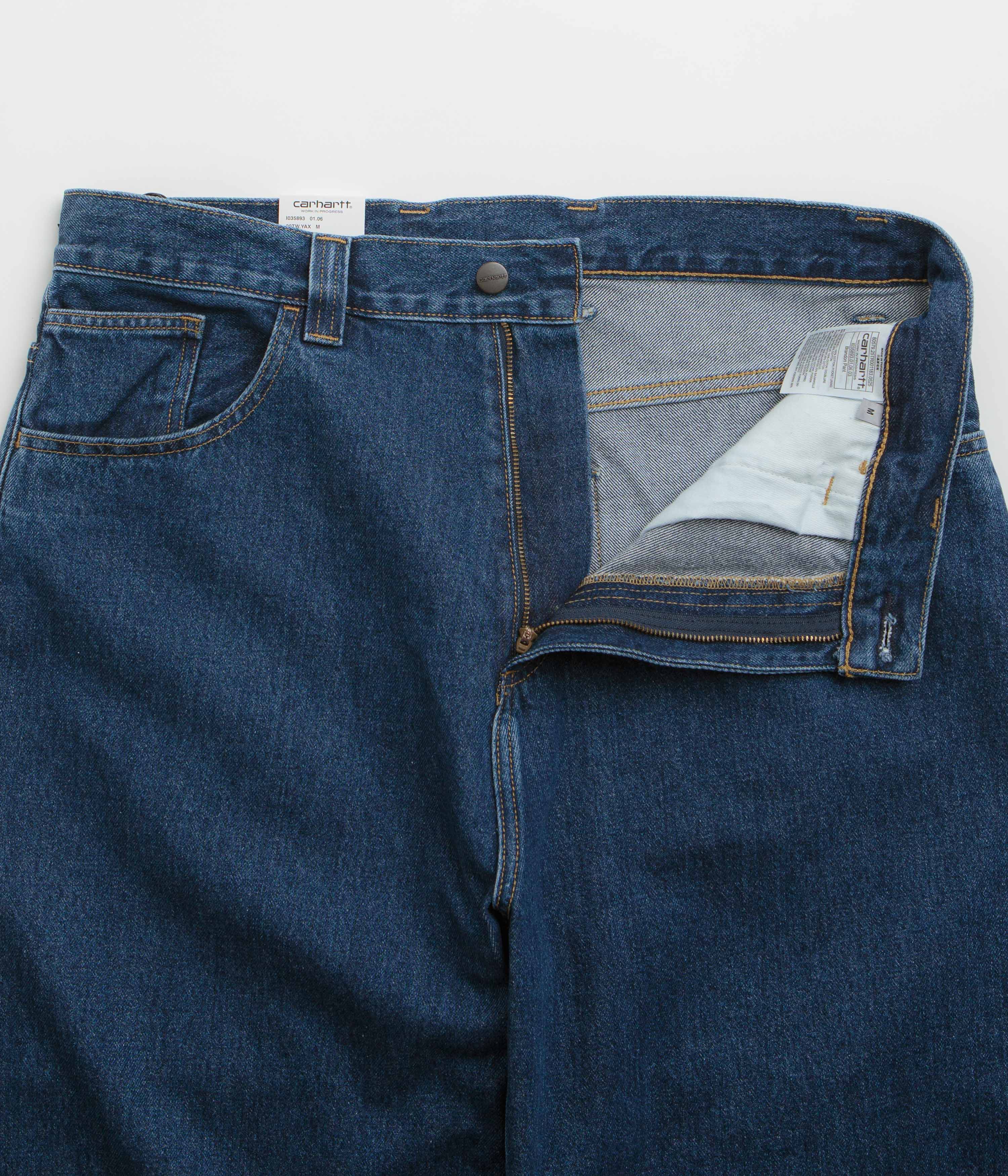 Carhartt Brandon Pants - Blue Stonewashed - Image 5