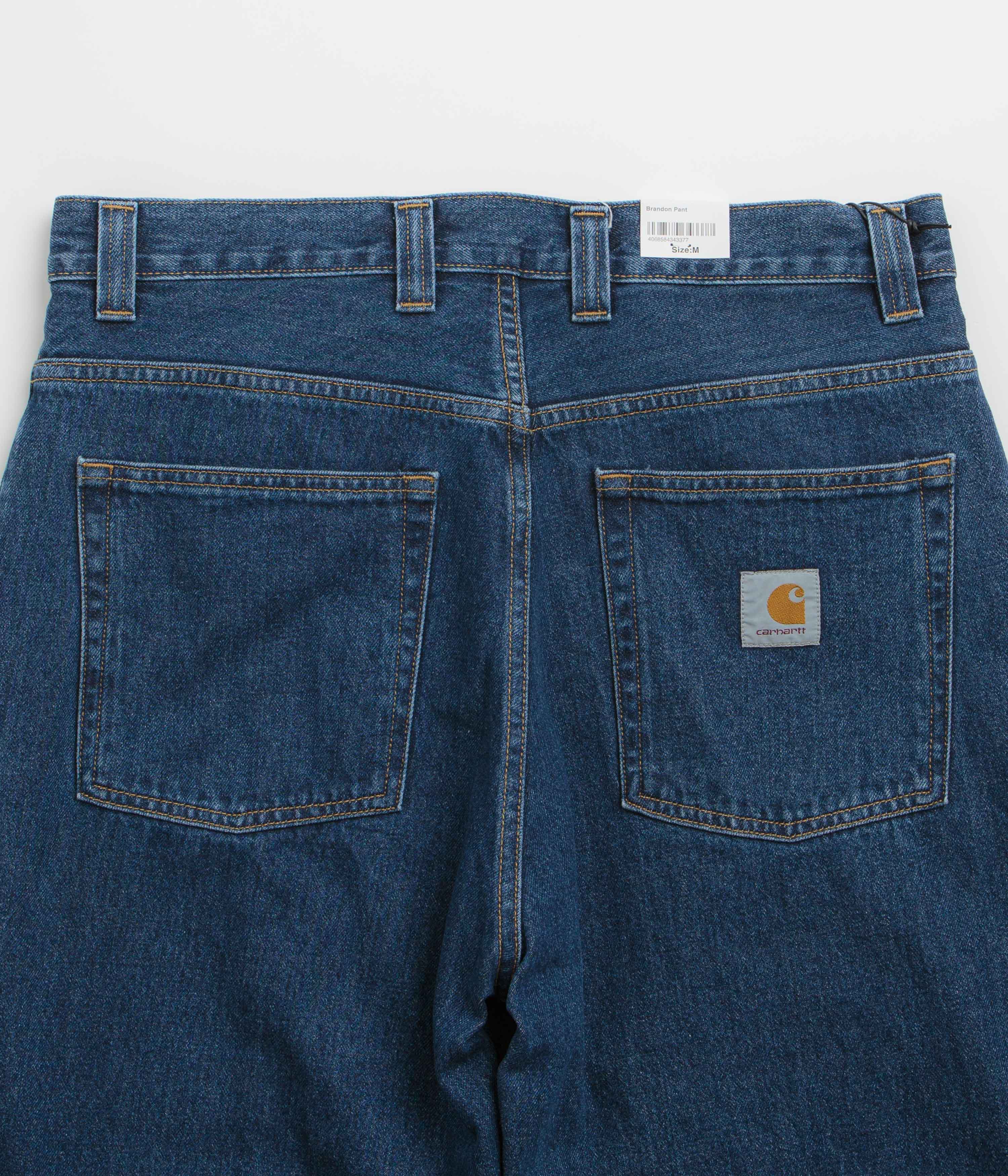 Carhartt Brandon Pants - Blue Stonewashed - Image 6