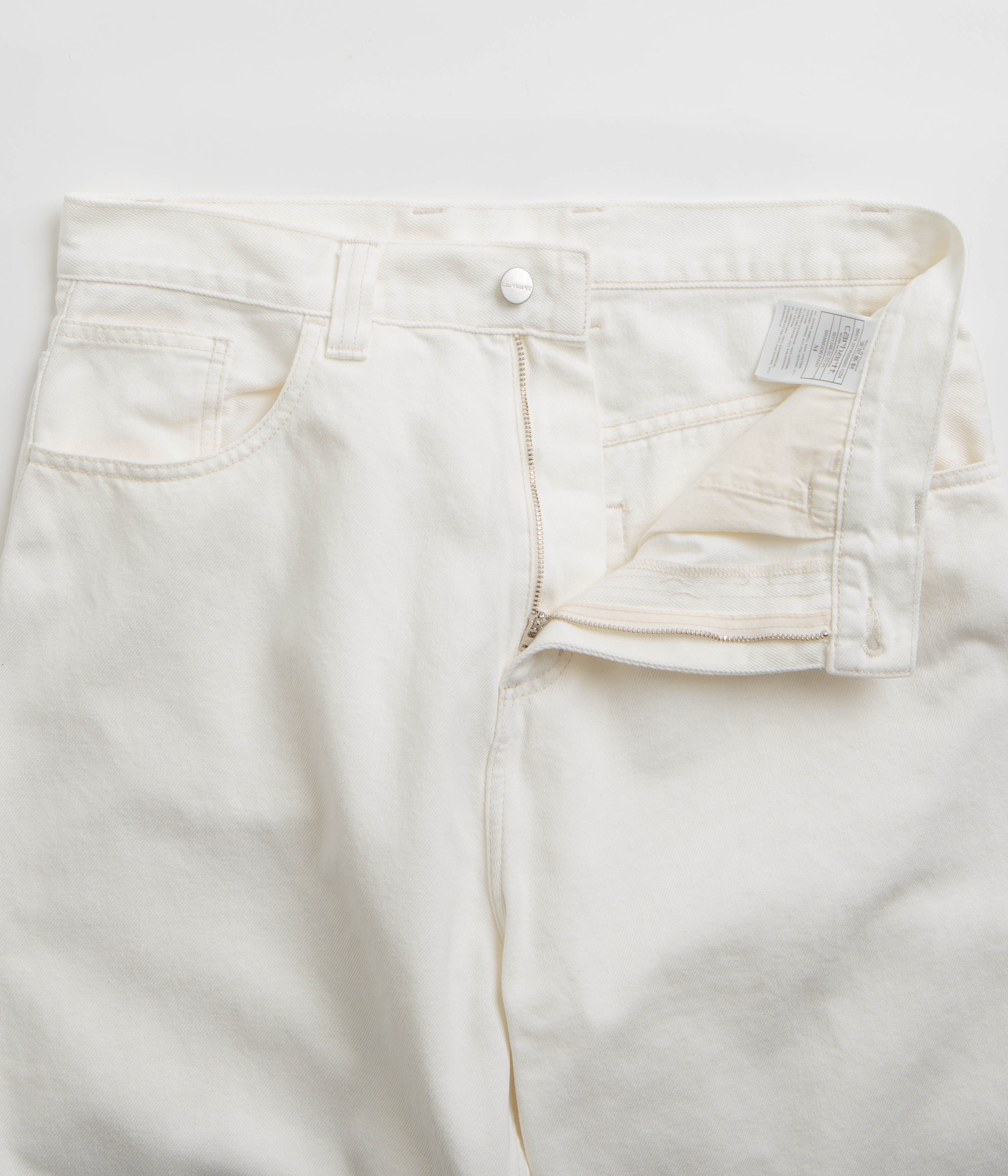 Carhartt Brandon Pants - White Rinsed - Image 5