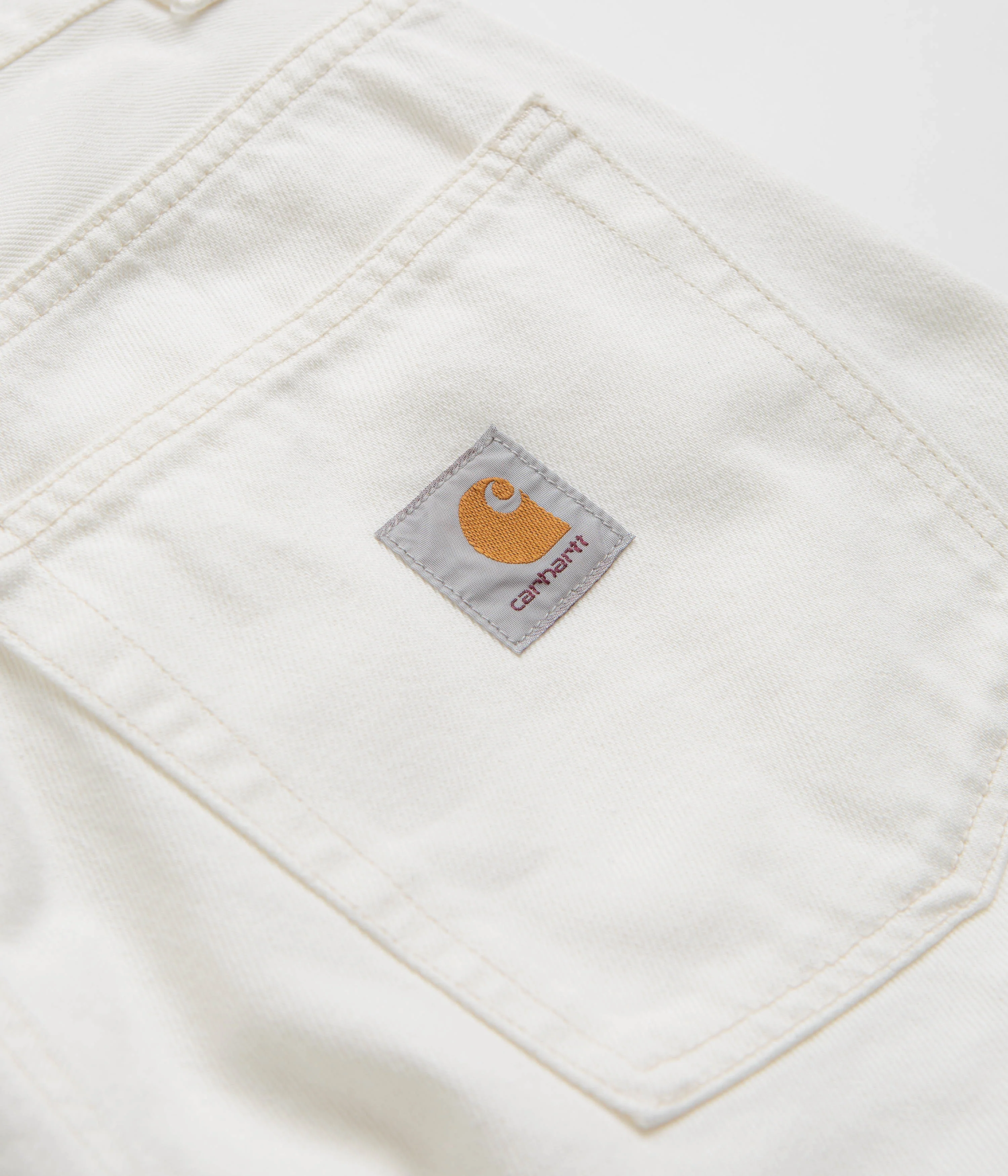 Carhartt Brandon Pants - White Rinsed - Image 8