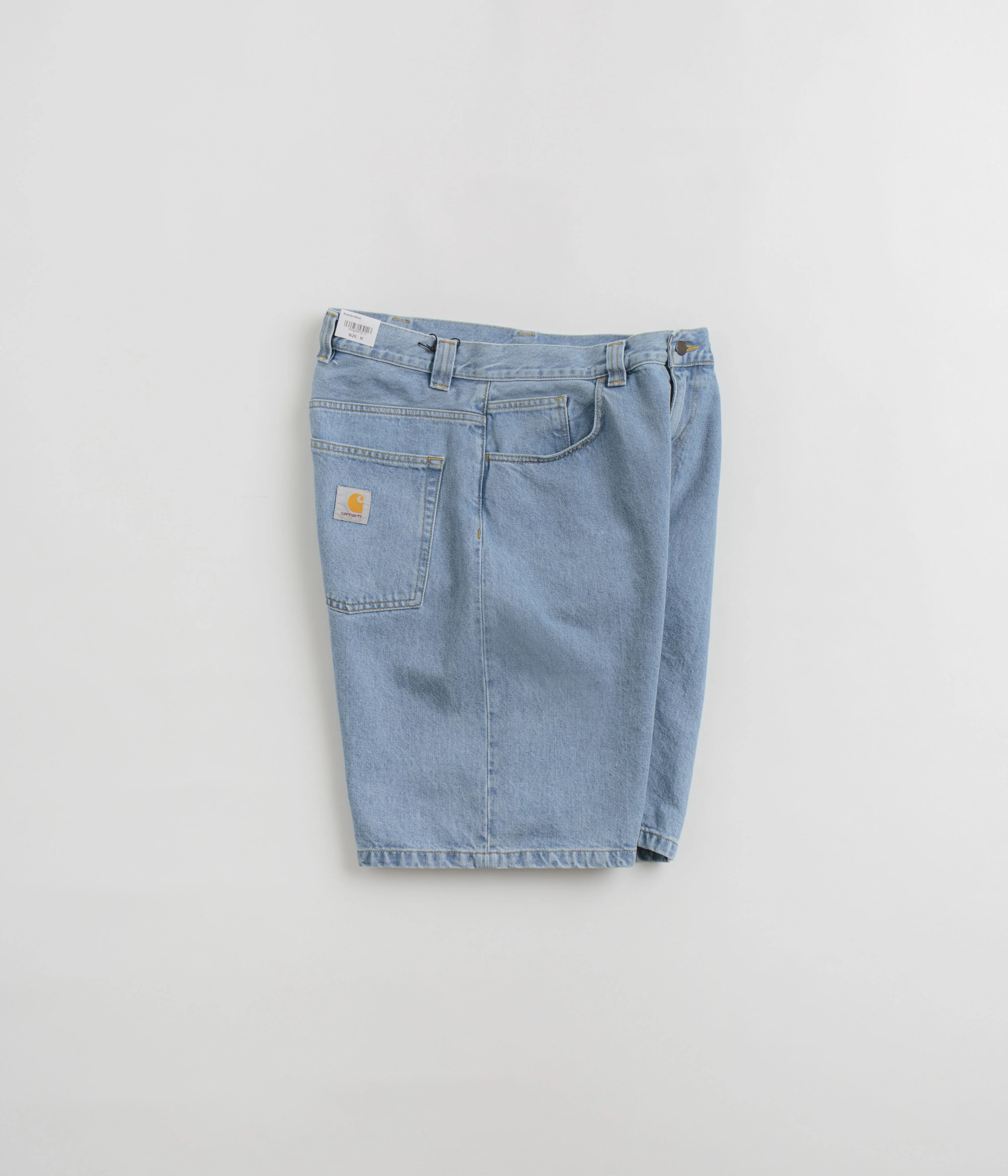 Carhartt Brandon Shorts - Stone Bleached Blue - Image 2
