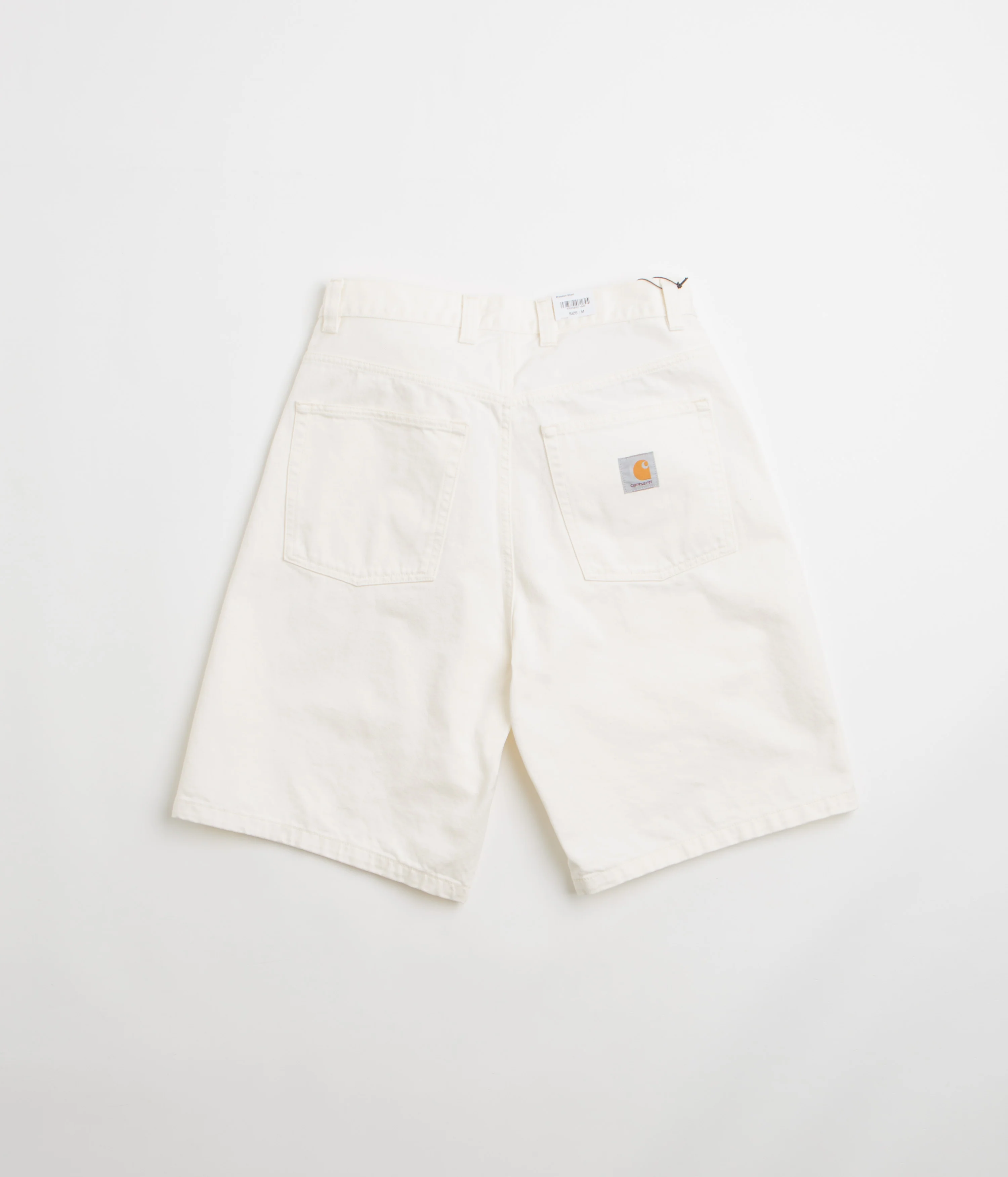 Carhartt Brandon Shorts - White Rinsed - Image 3