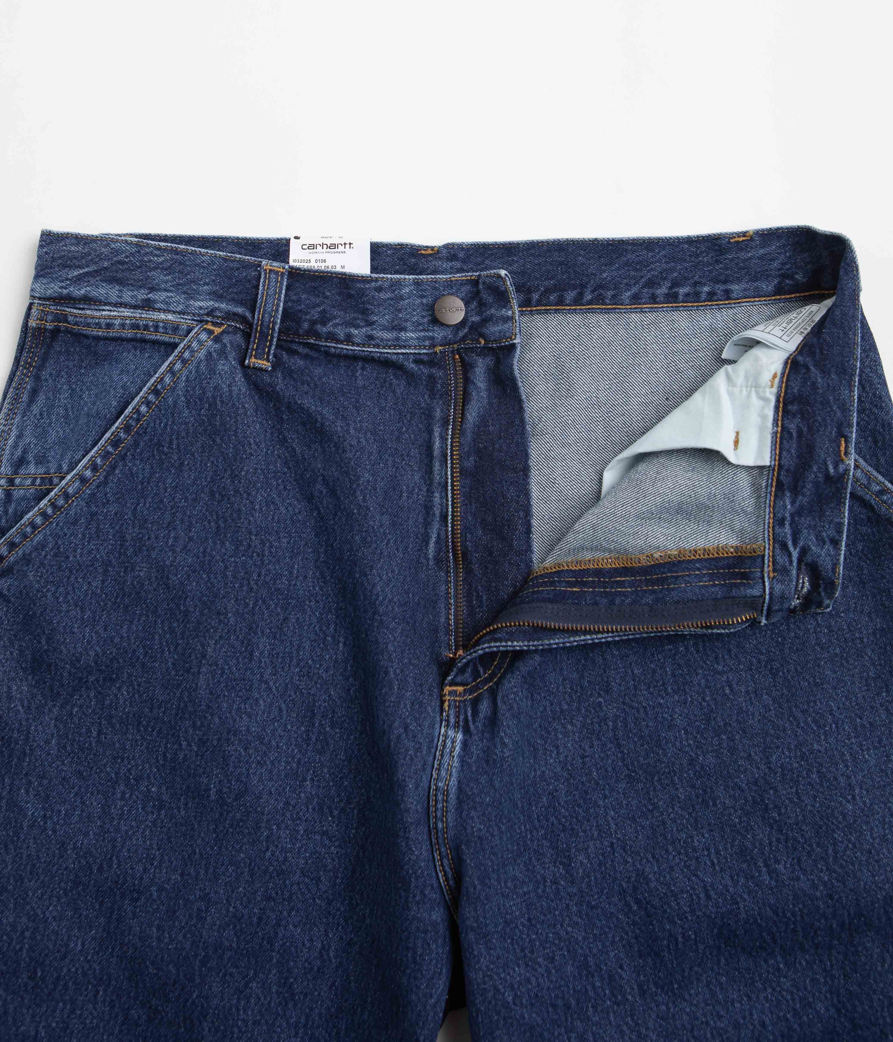 Carhartt Brandon Single Knee Pants - Blue Stone Washed - Image 5