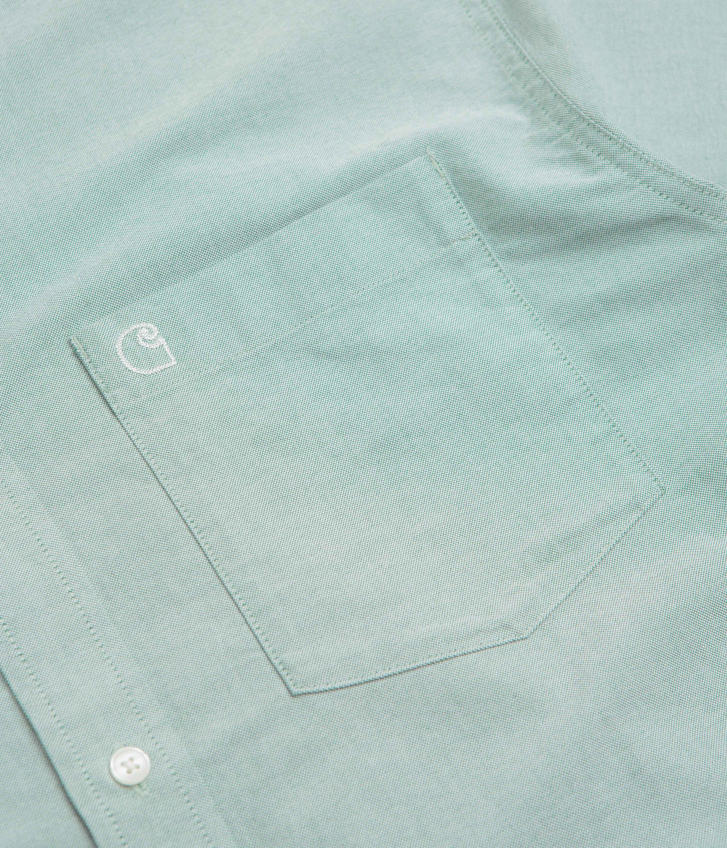 Carhartt Braxton Short Sleeve Shirt - Lily / Wax - Image 3
