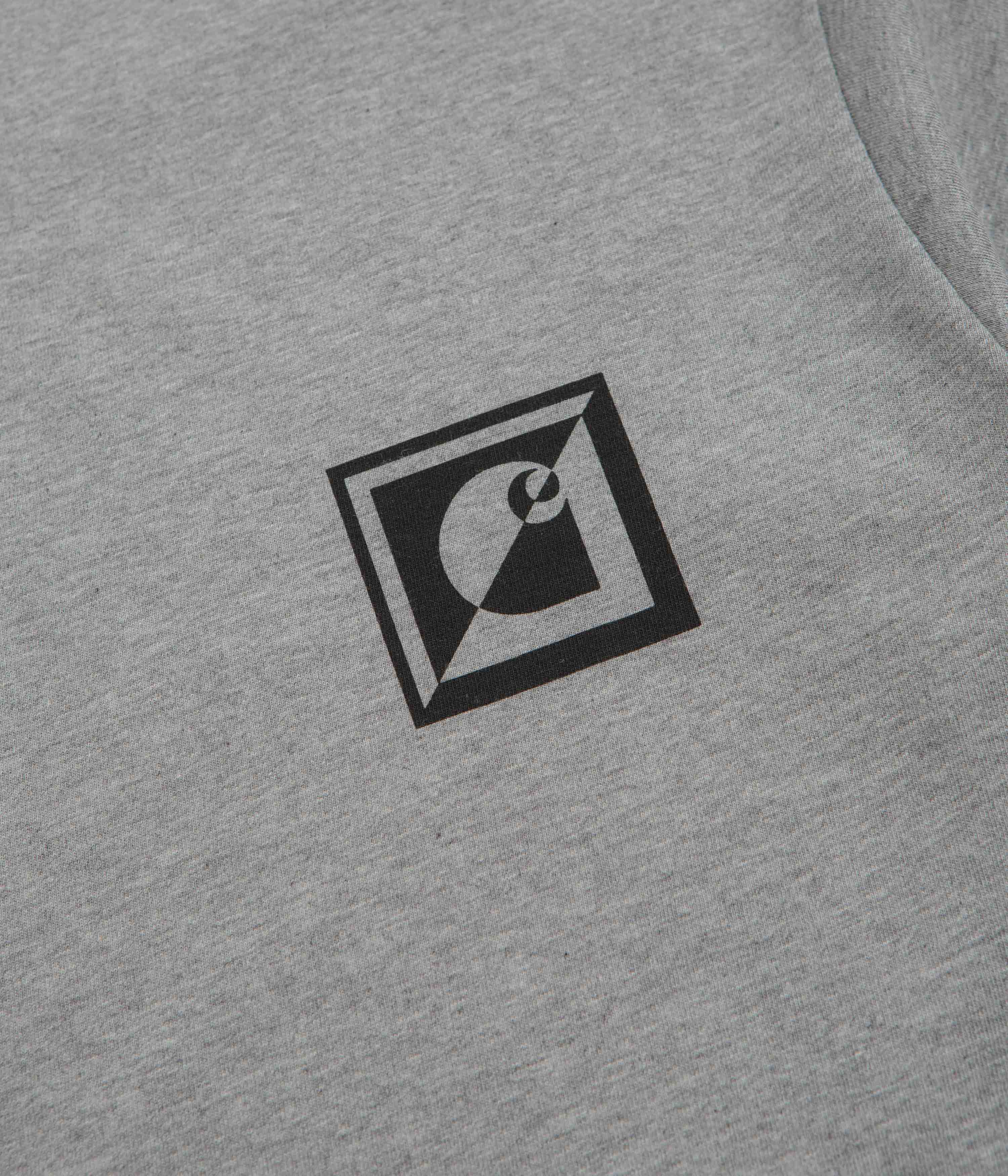Carhartt C Logo Archive T-Shirt - Grey Heather - Image 4