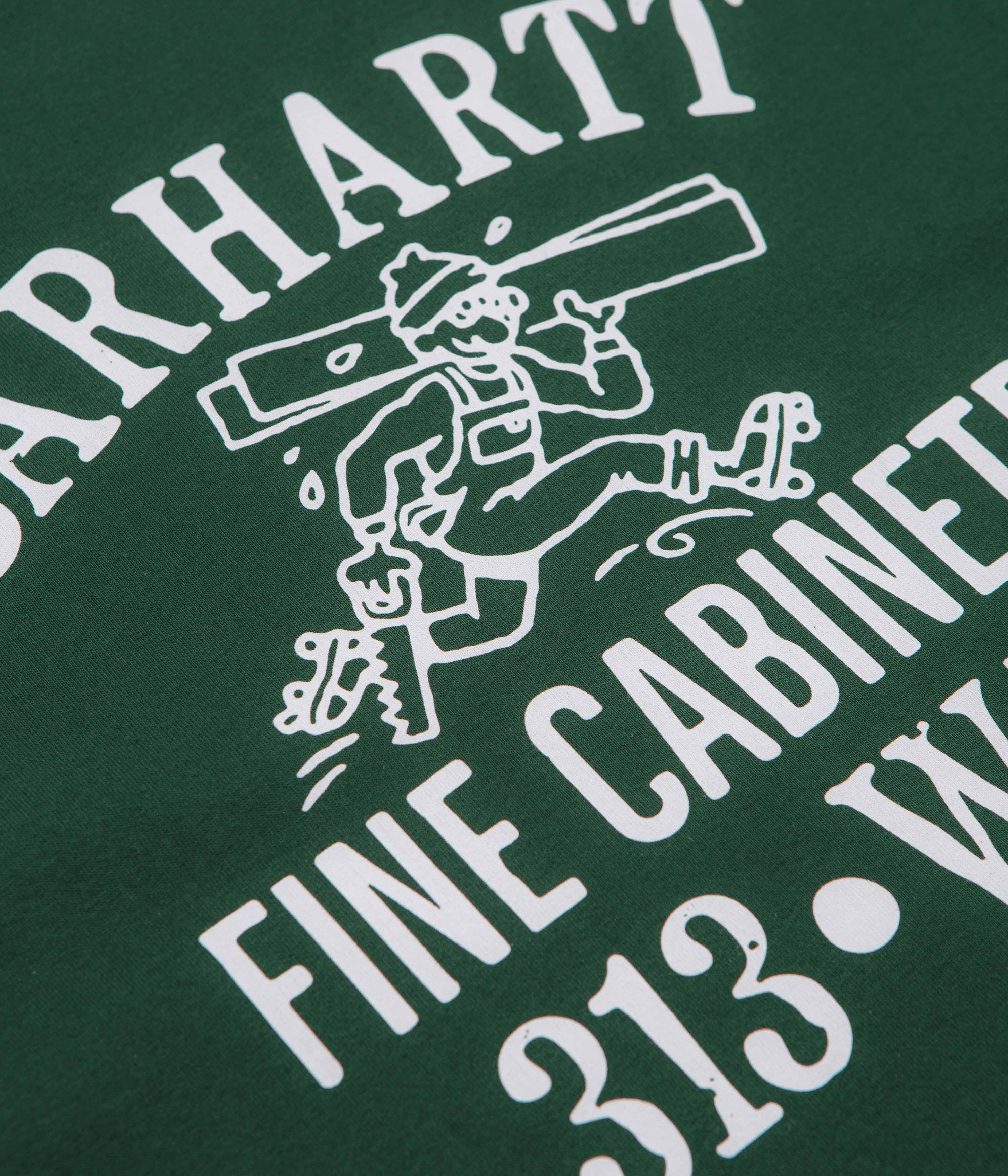 Carhartt Cabinetry T-Shirt - Conifer / White - Image 4