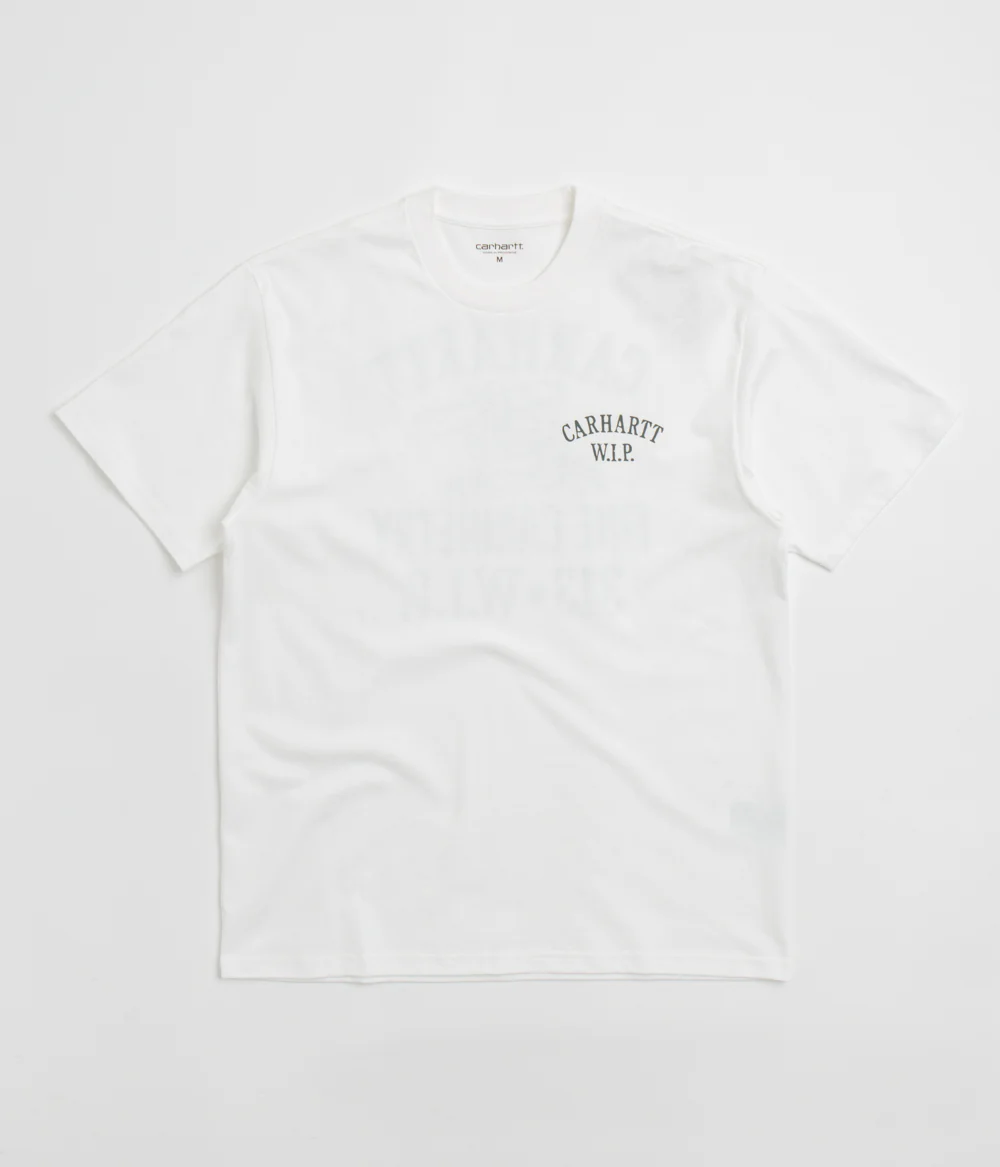 Carhartt Cabinetry T-Shirt - White / Black - Image 2