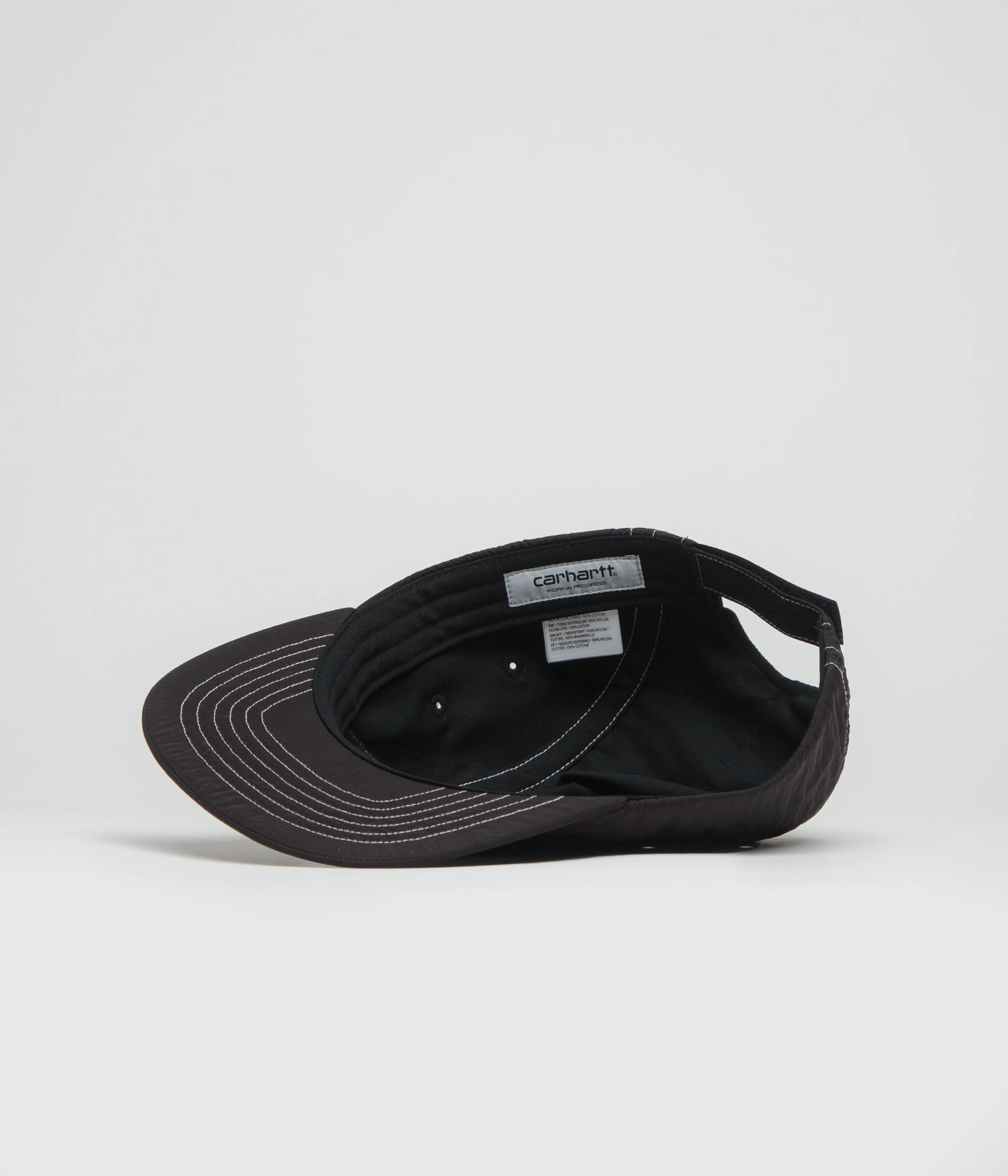 Carhartt Canby Cap - Black / White - Image 4