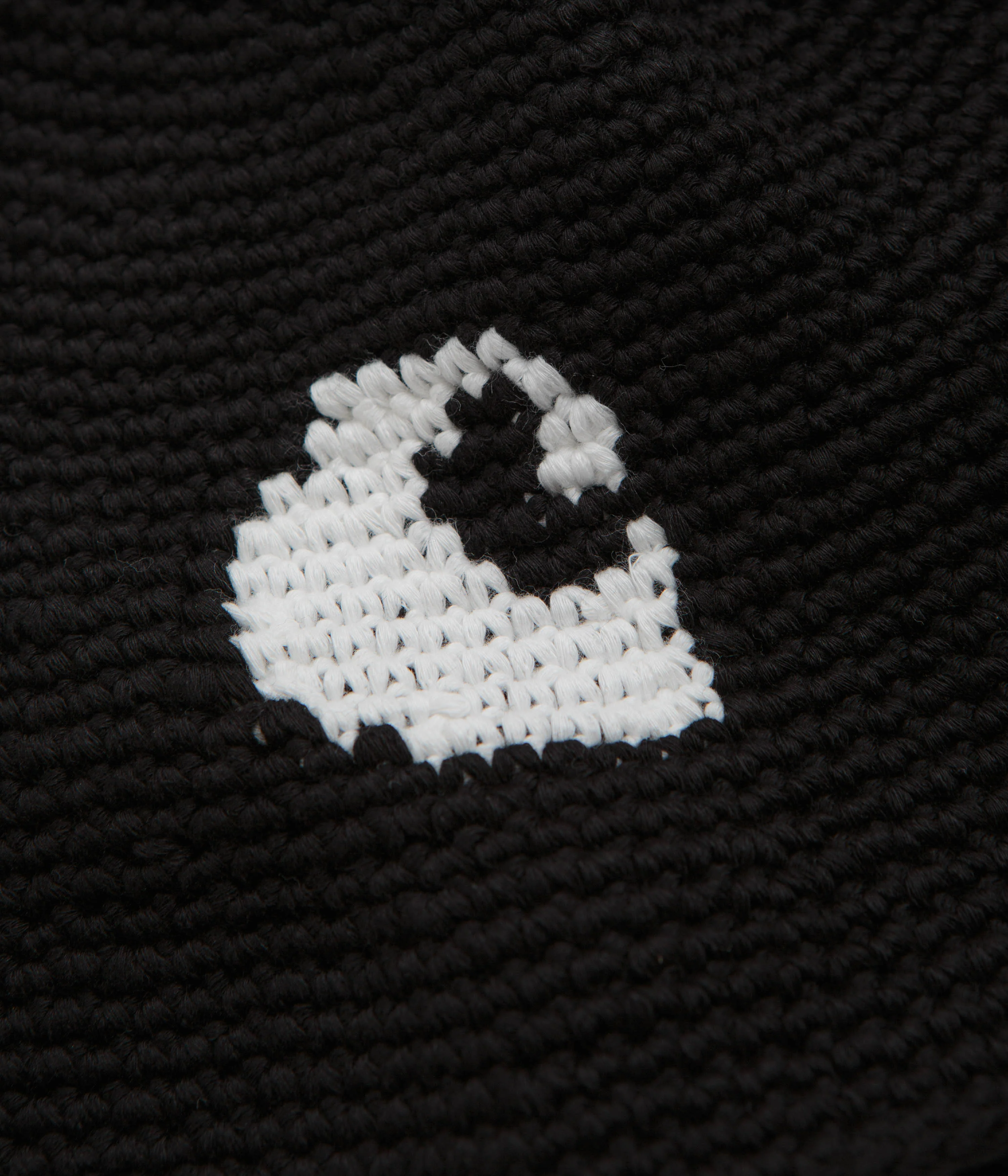 Carhartt Cane Bucket Hat - Black / White - Image 2