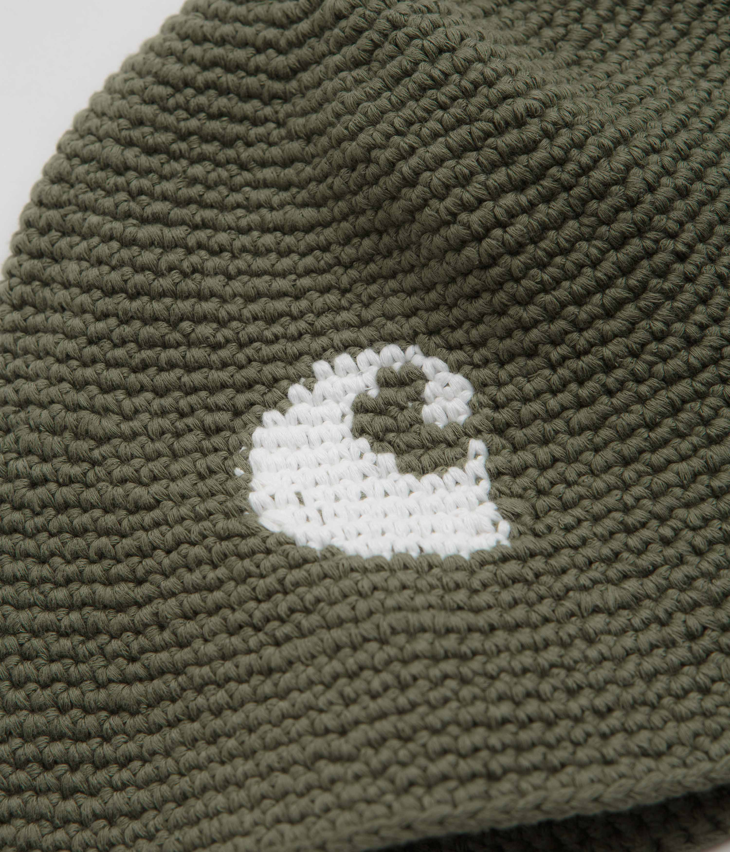 Carhartt Cane Bucket Hat - Dollar Green / White - Image 2