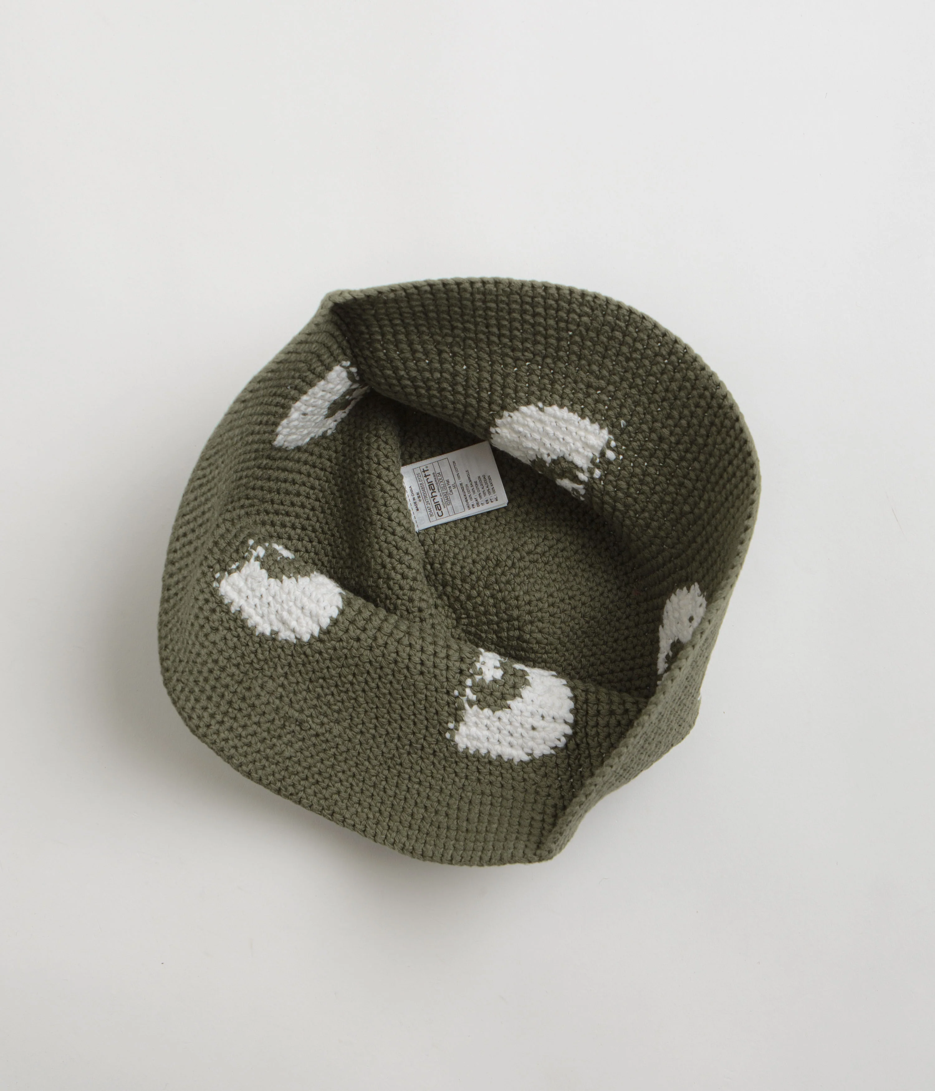 Carhartt Cane Bucket Hat - Dollar Green / White - Image 4