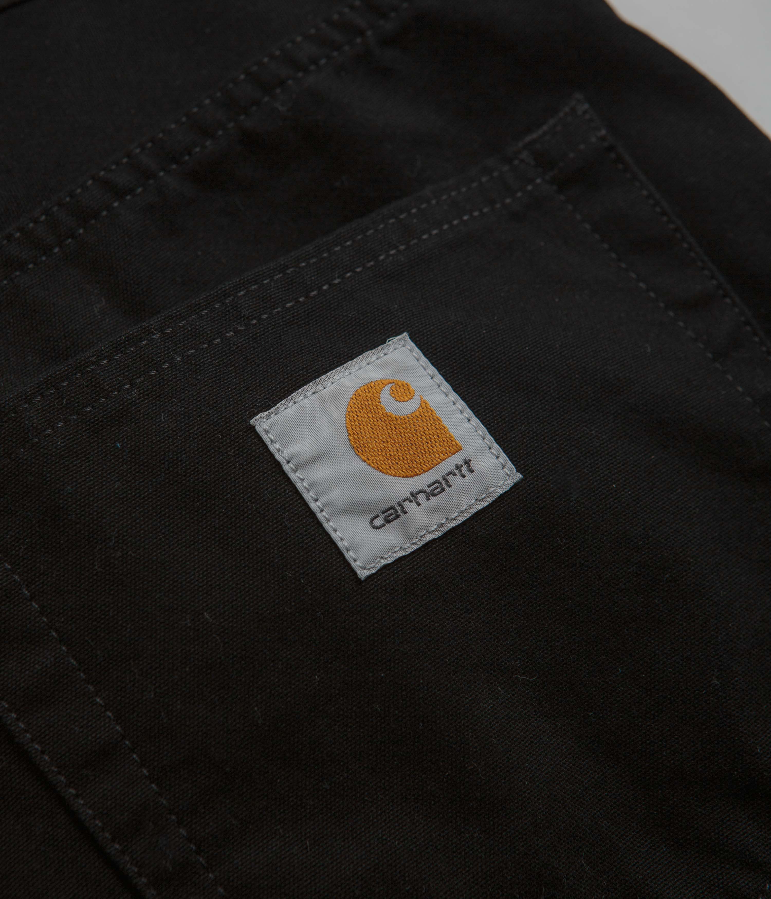 Carhartt Canvas Landon Pants - Black Rinsed - Image 8