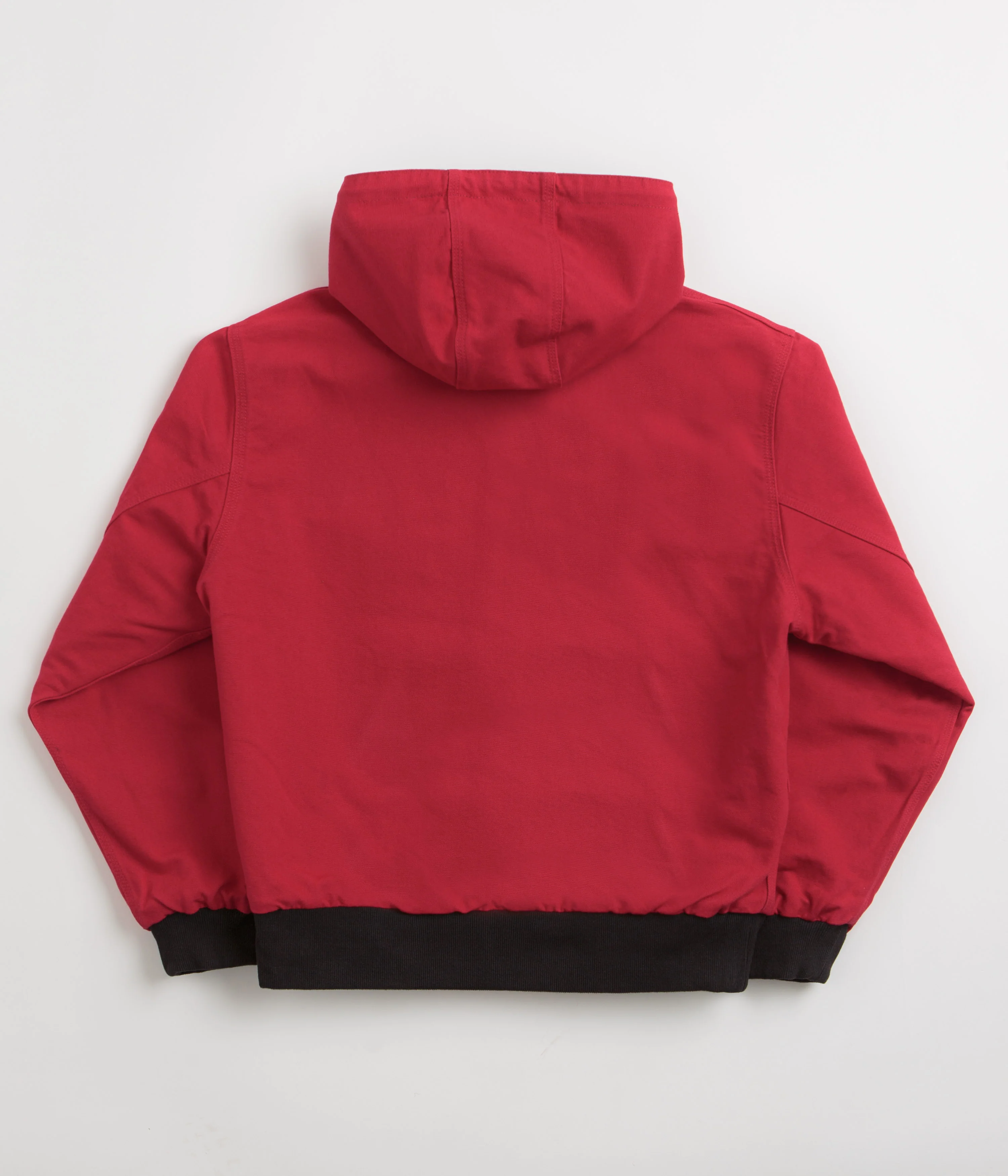 Carhartt Canvas OG Active Jacket - Black / USA Red - Image 5
