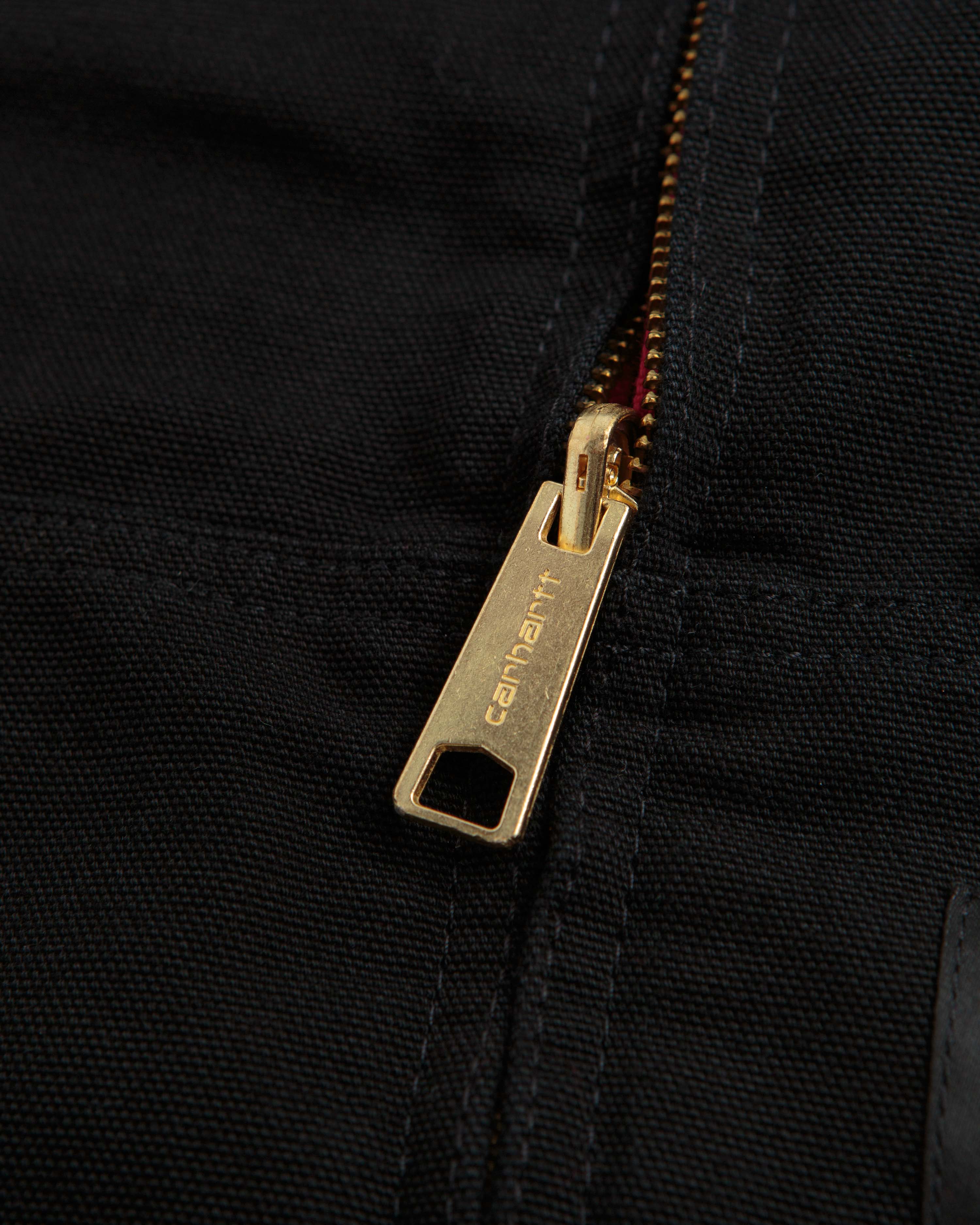 Carhartt Canvas OG Active Jacket - Black / USA Red - Image 9