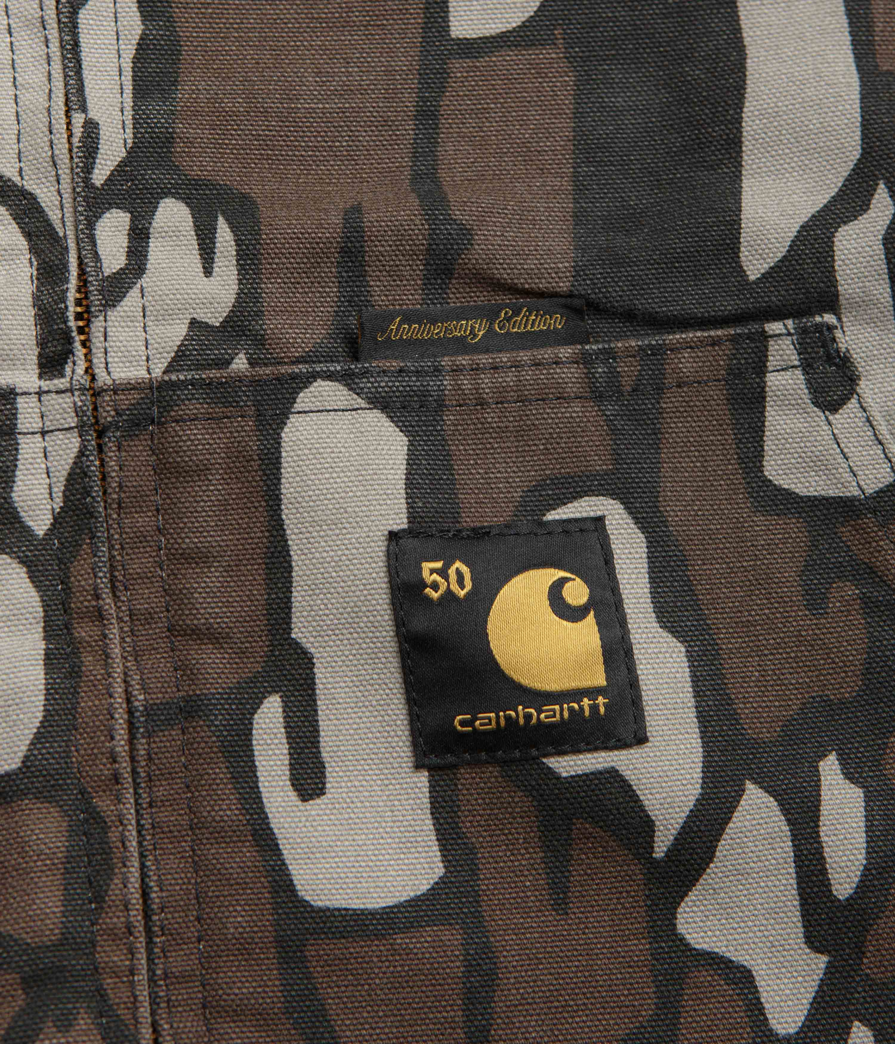 Carhartt Canvas OG Active Jacket - Hamilton Brown / Camo Trebark - Image 10