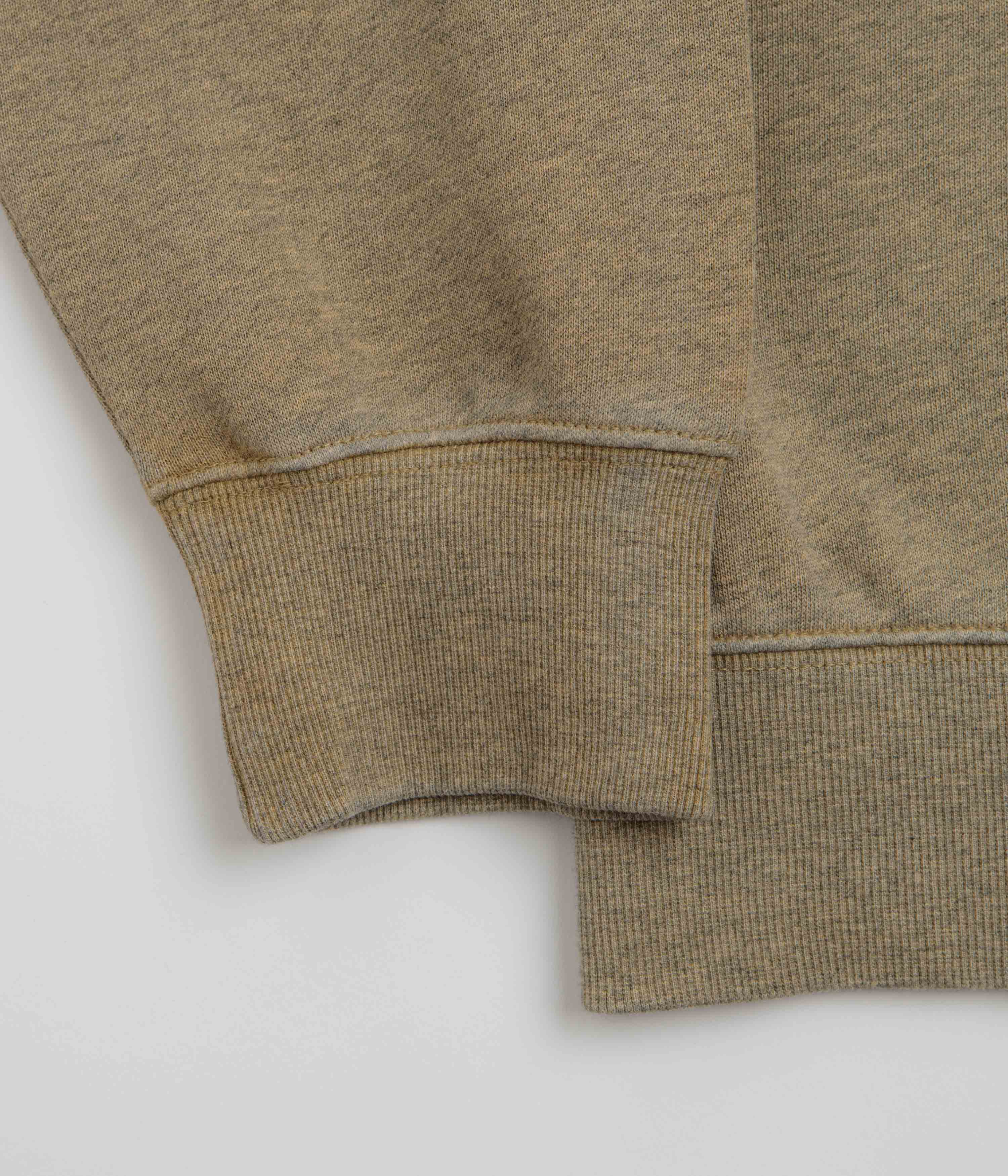 Carhartt Caspian Crewneck Sweatshirt - Dusty Hamilton Brown Heather - Image 4