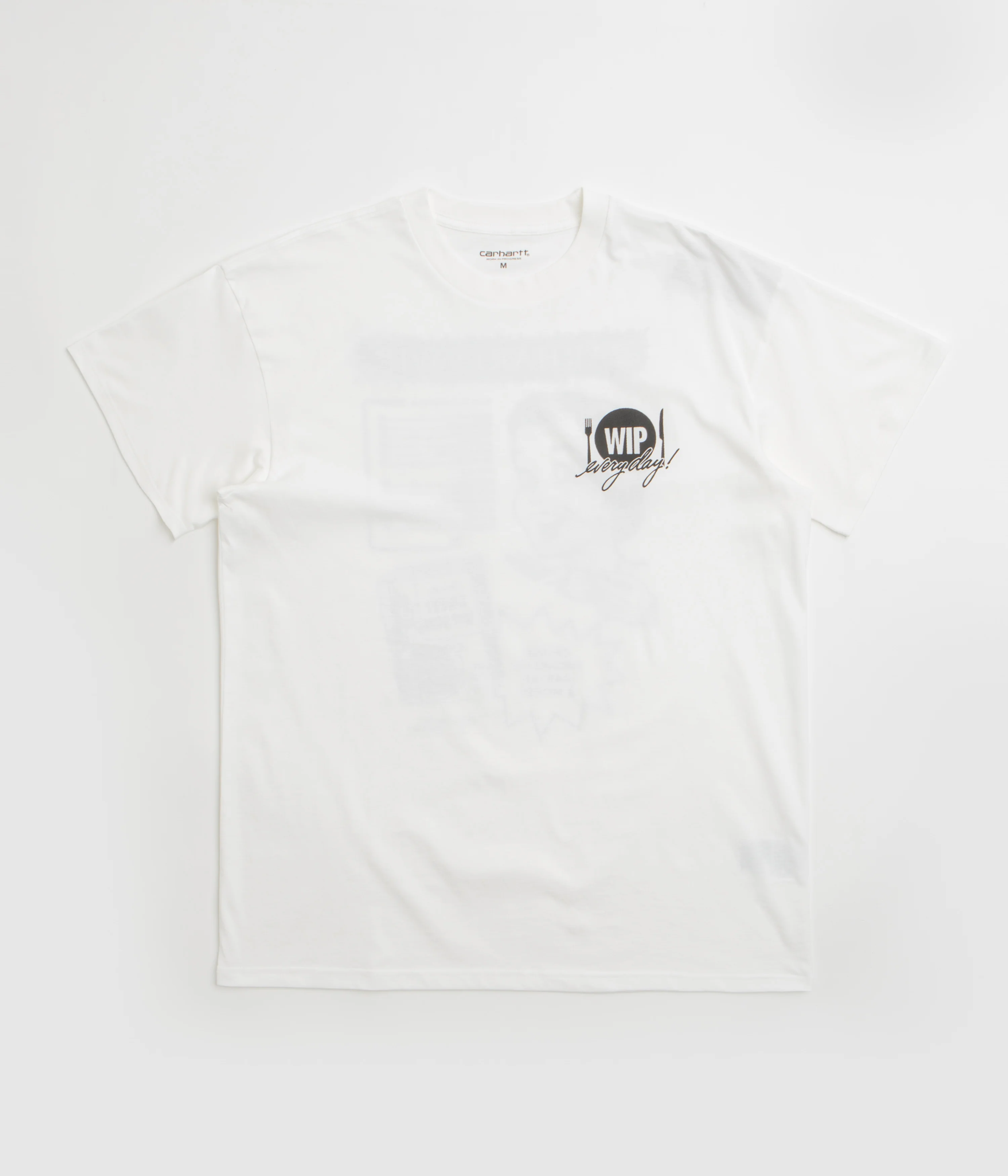 Carhartt Catalogue T-Shirt - White / Black - Image 2