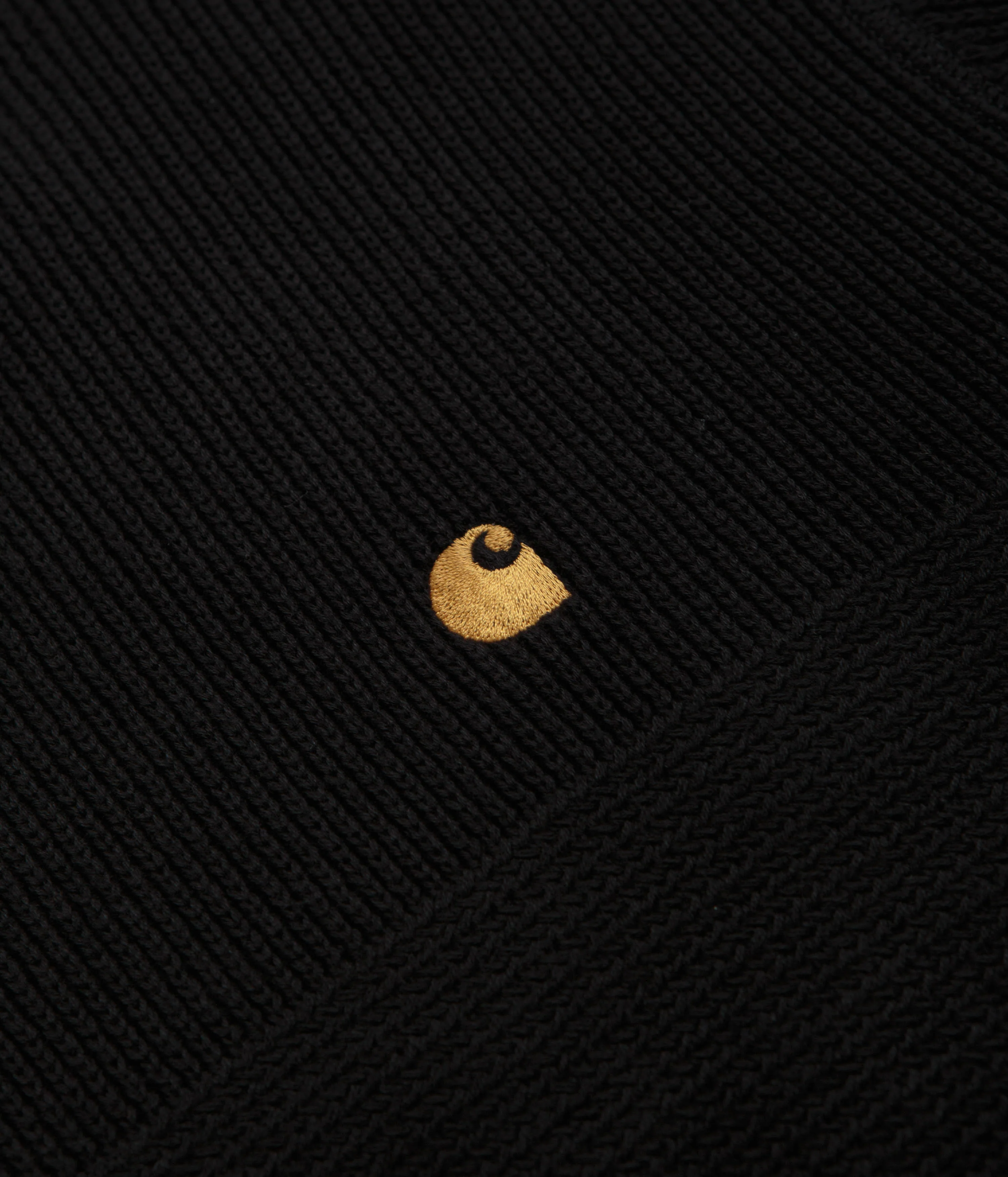 Carhartt Chane Crewneck Sweatshirt - Black / Gold - Image 3