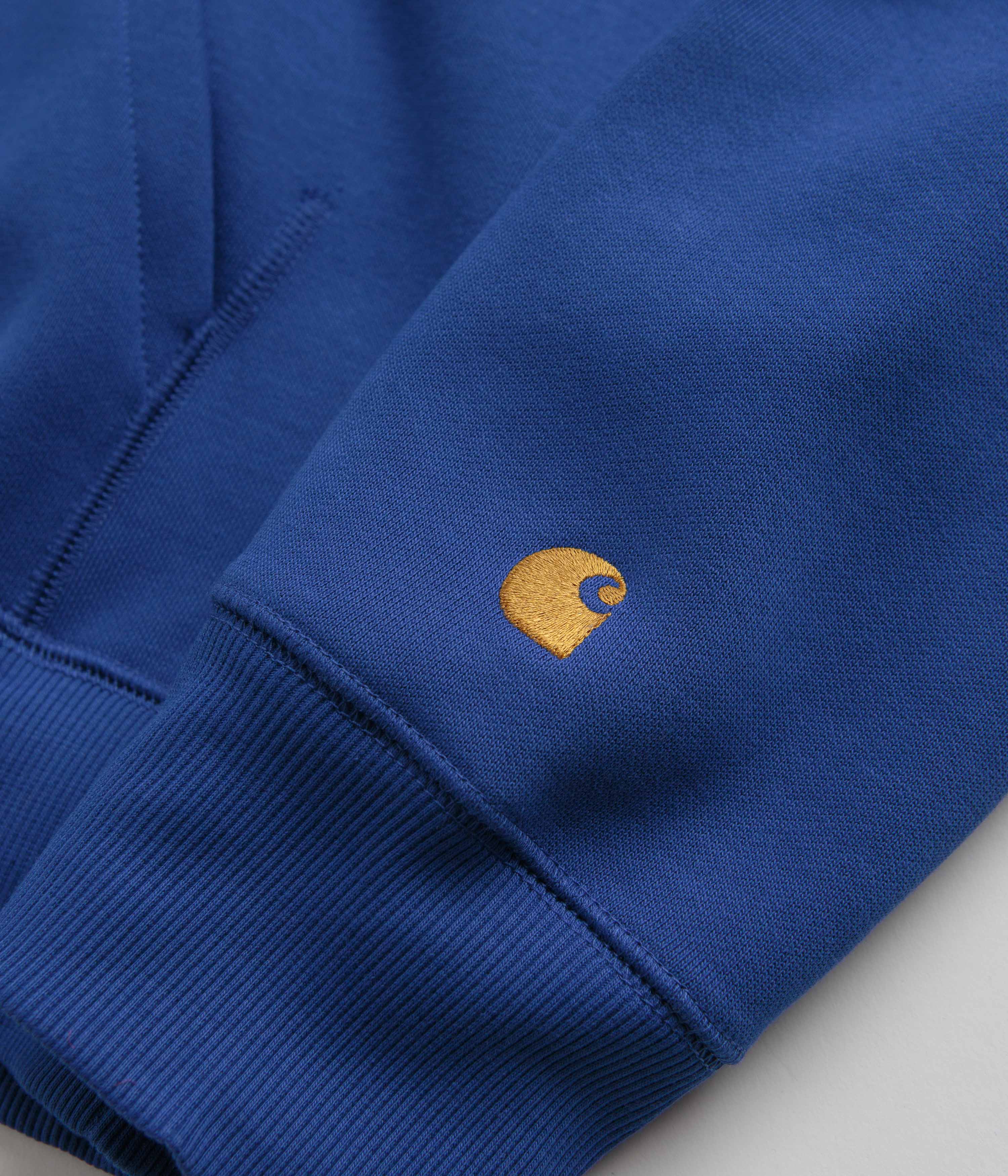 Carhartt Chase Hoodie - Acapulco / Gold - Image 4