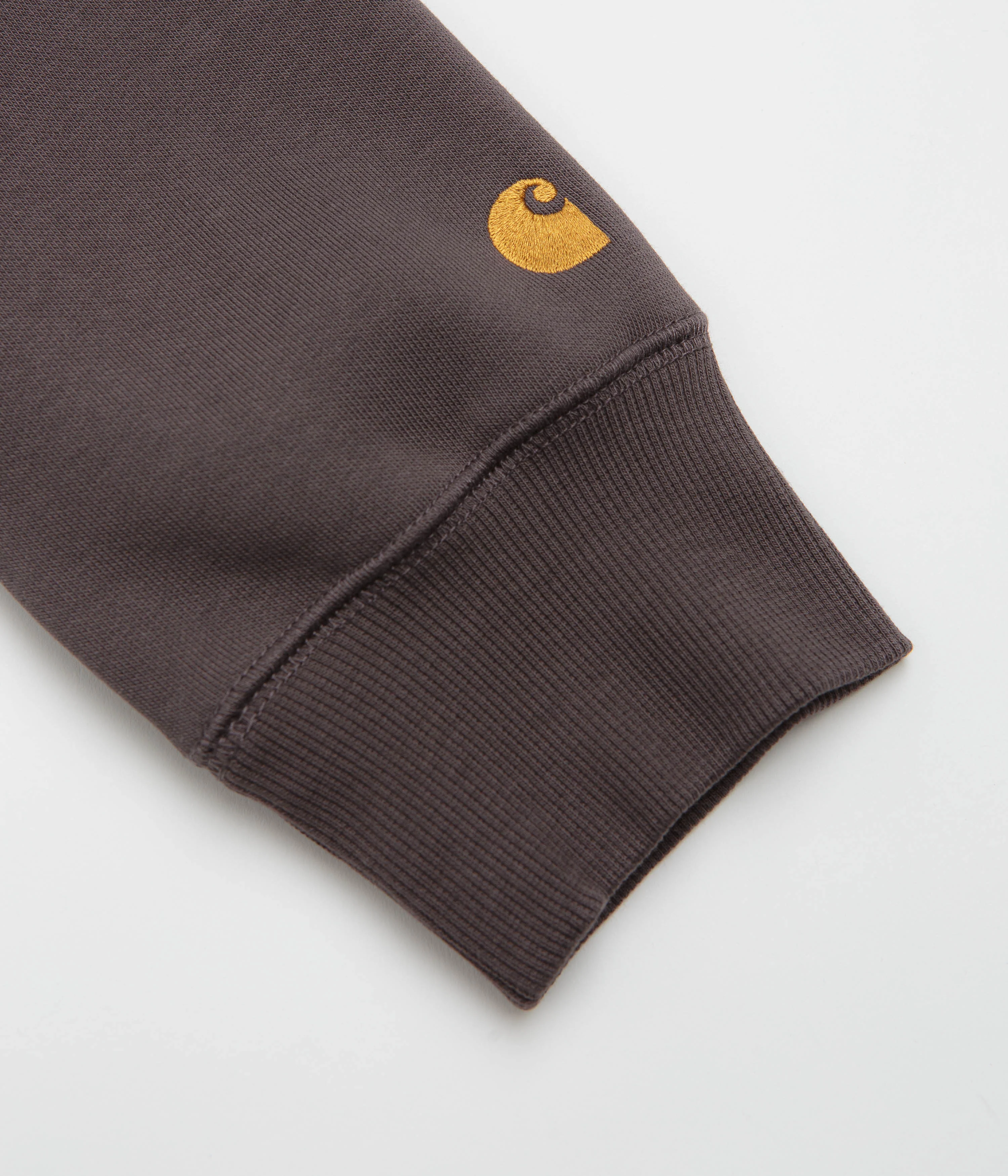 Carhartt Chase Hoodie - Shale / Gold - Image 3