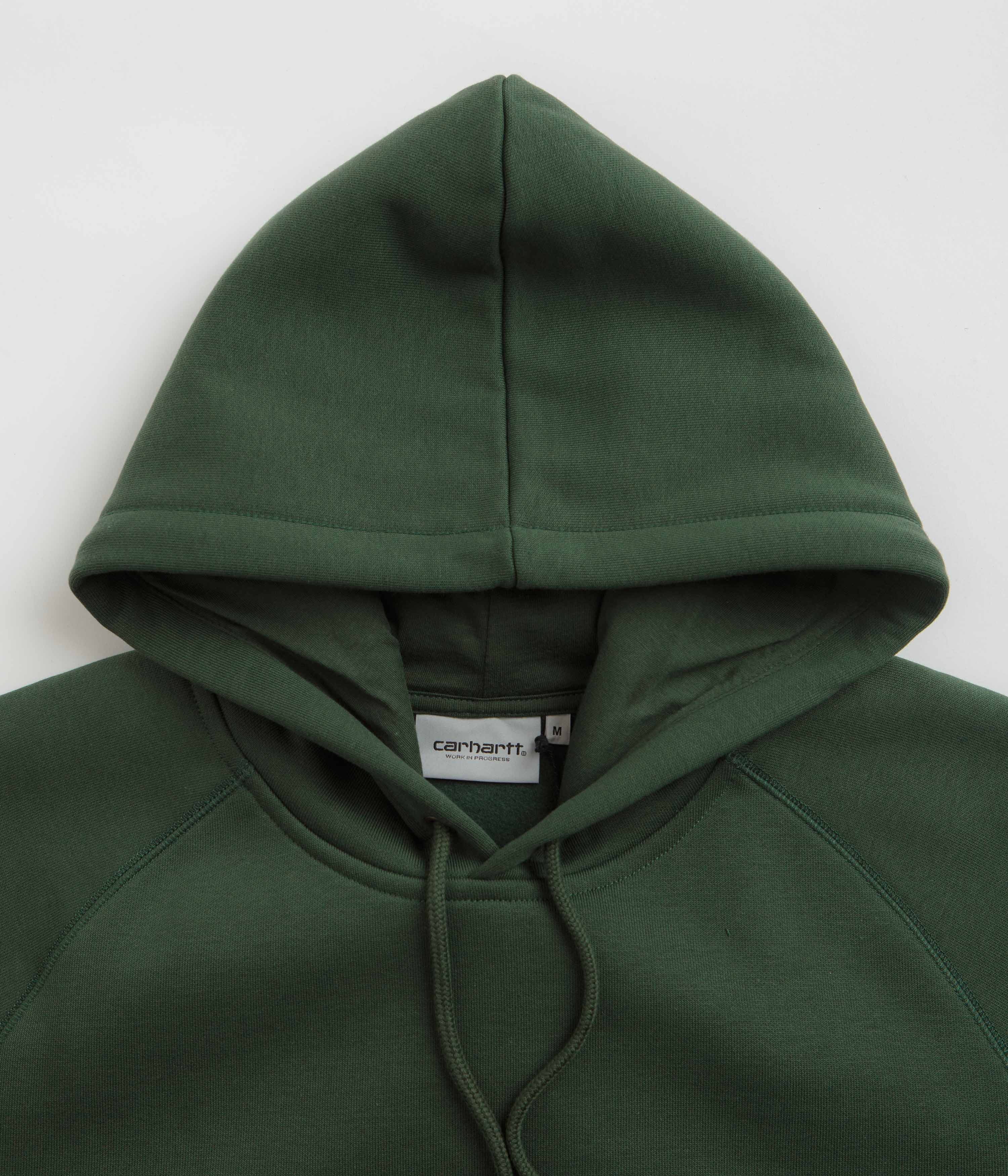 Carhartt Chase Hoodie - Sycamore Tree / Gold - Image 2