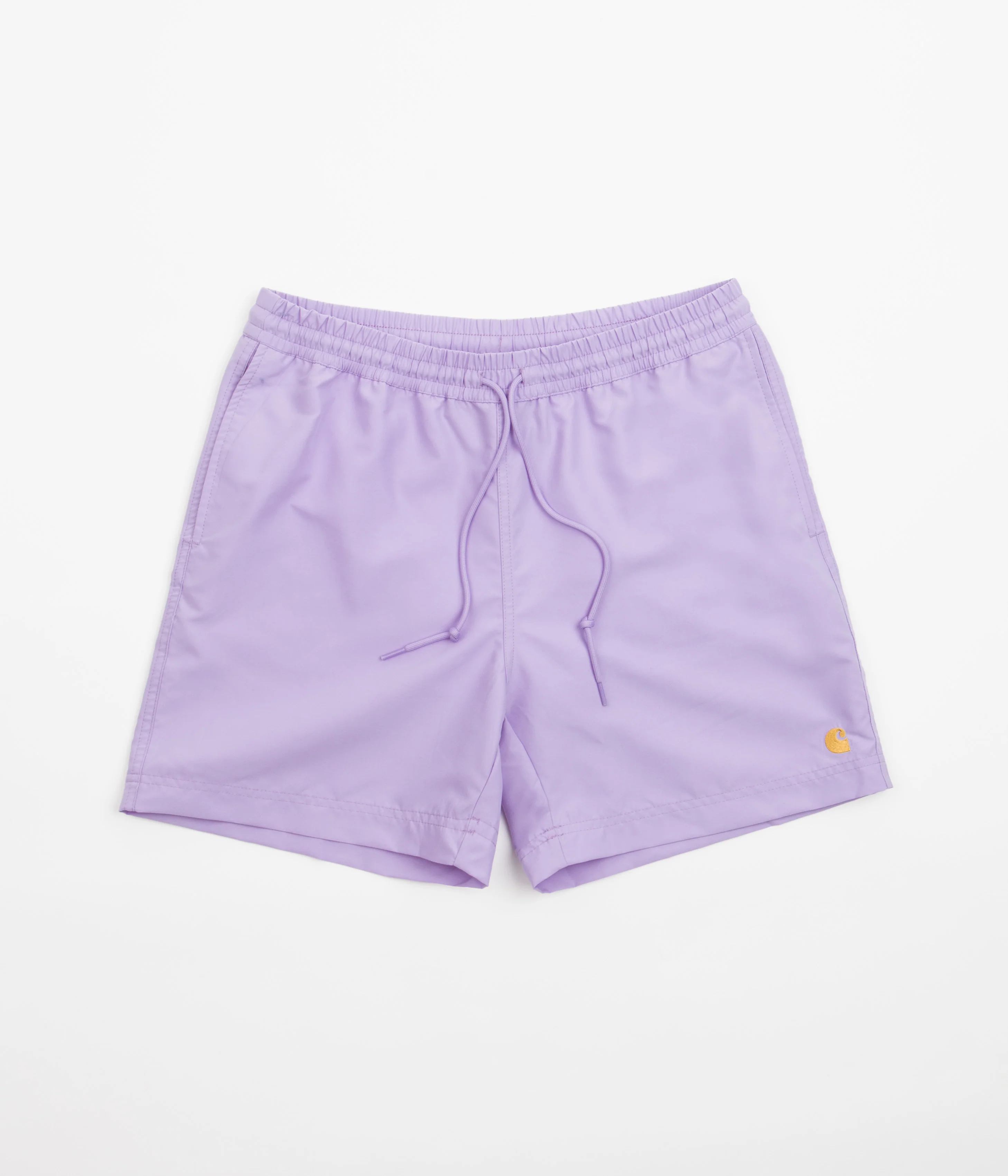 Carhartt Chase Swim Trunks - Soft Lavender / Gold