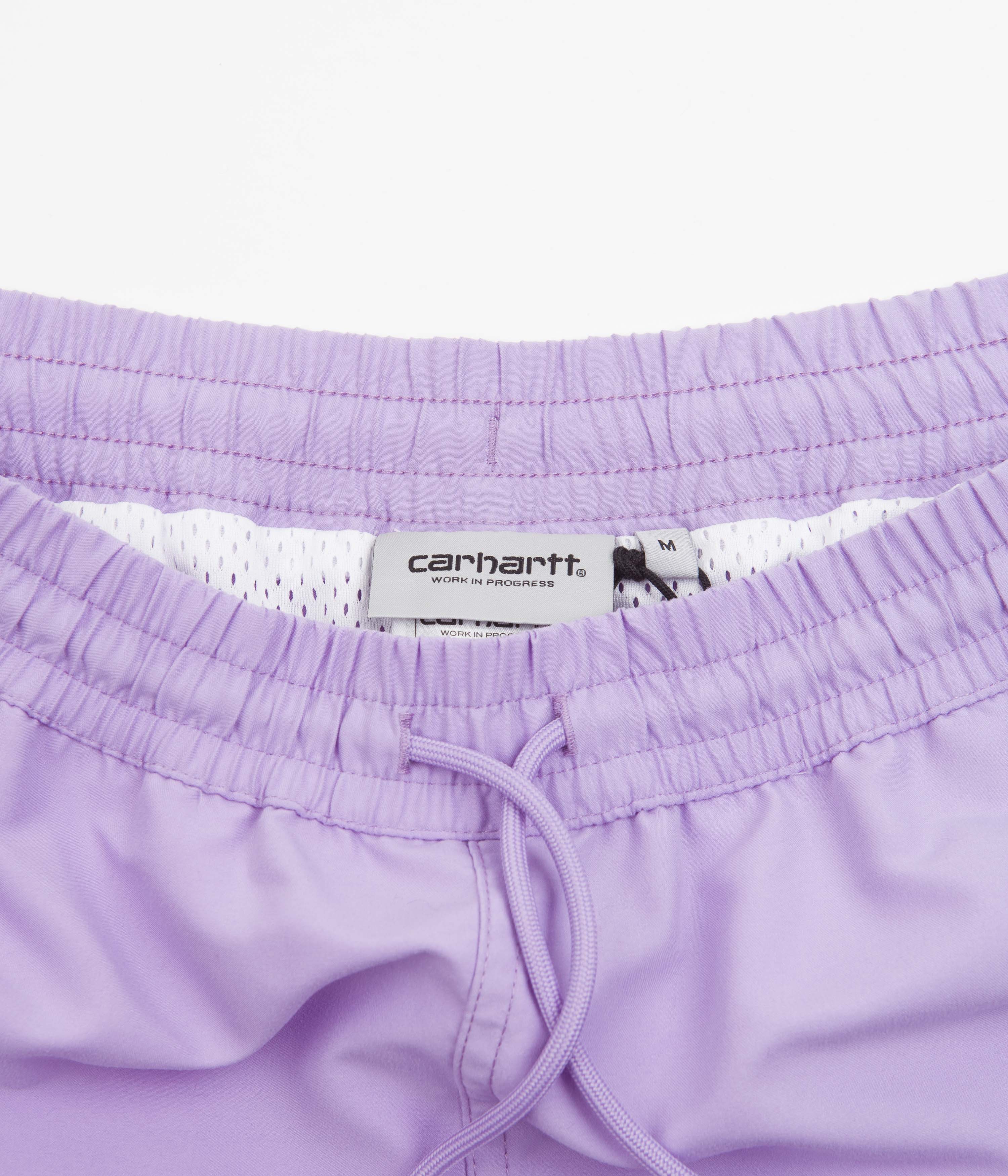 Carhartt Chase Swim Trunks - Soft Lavender / Gold - Image 5